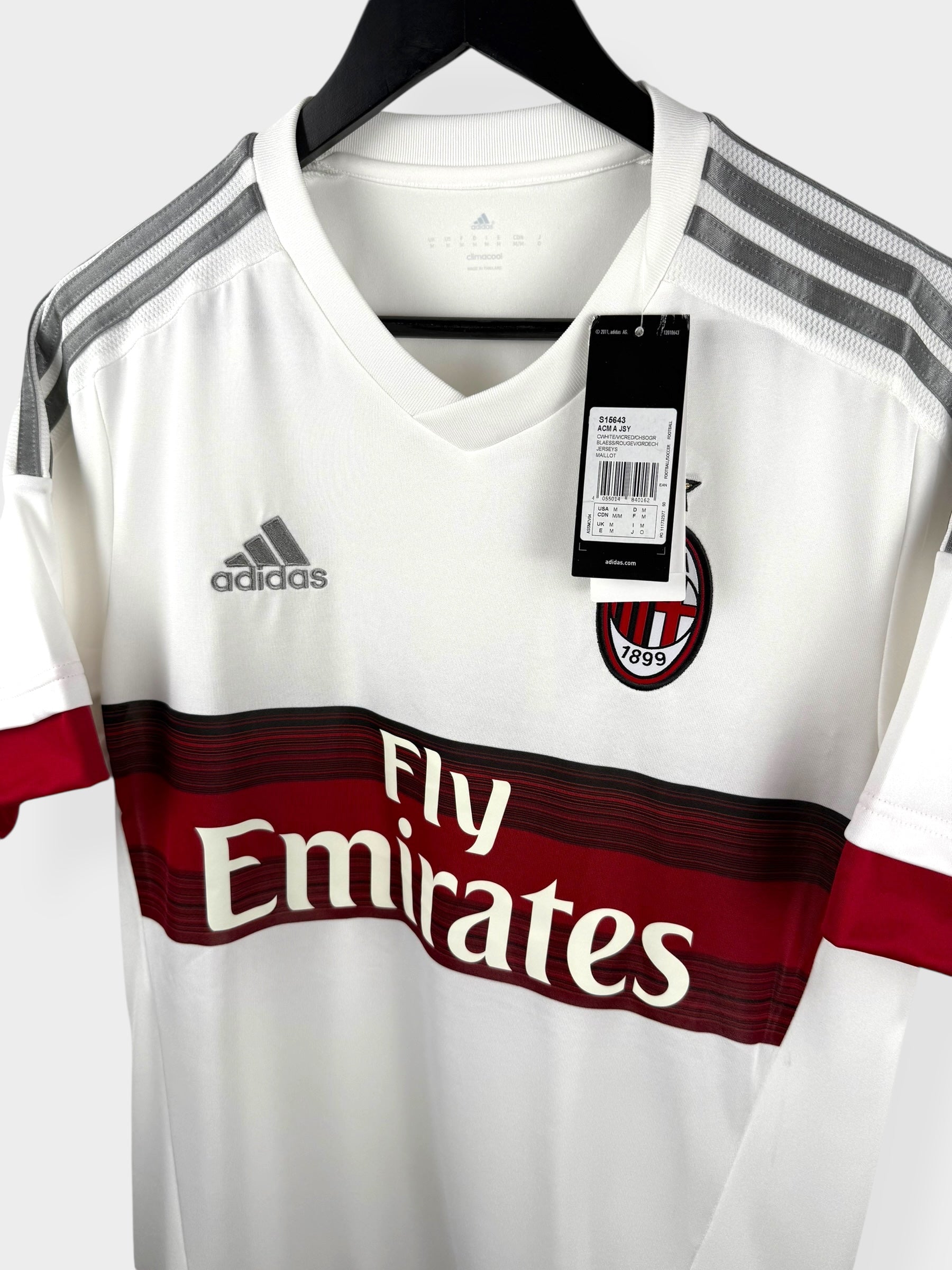 2015-16 AC MILAN AWAY SHIRT M - Authentic Football Club