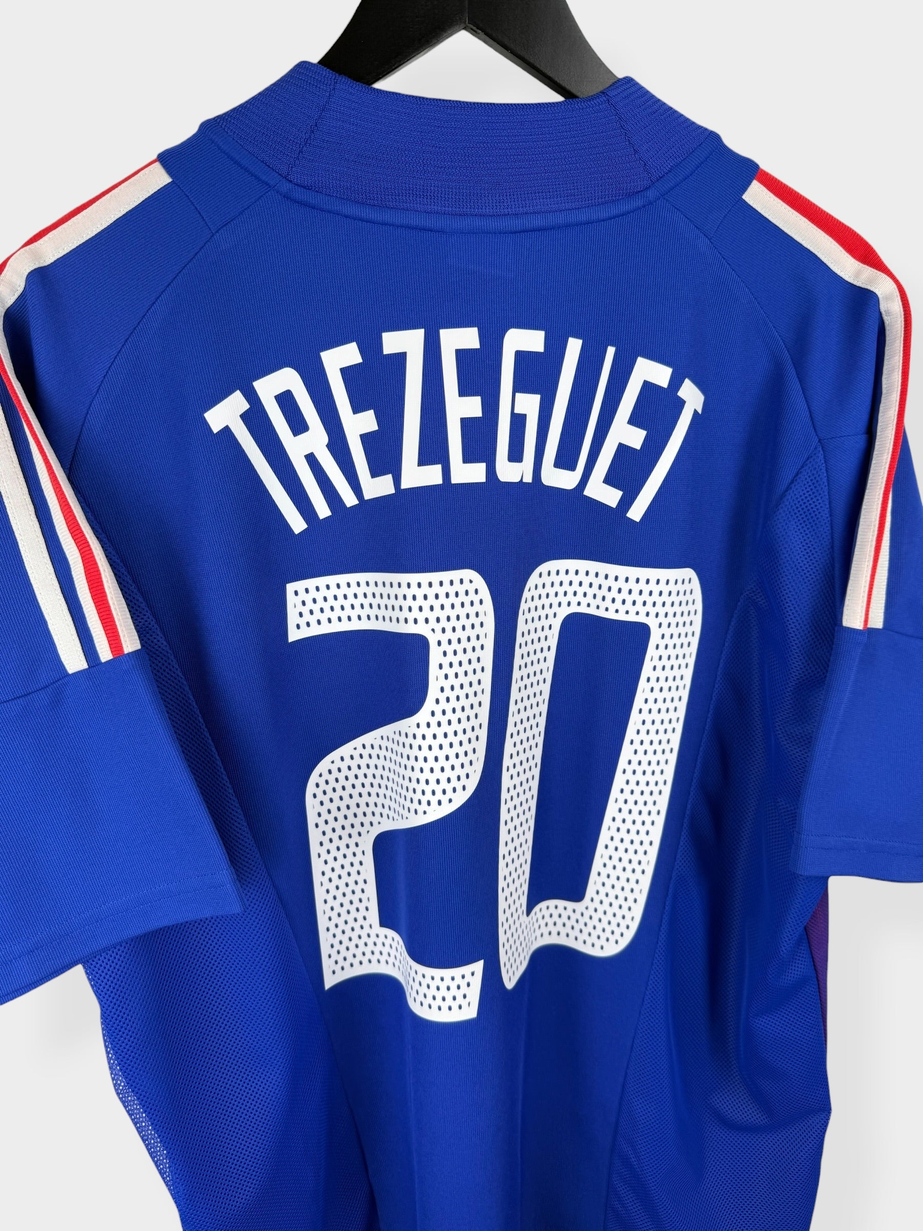 MAILLOT DOMICILE FRANCE 2002-04 TREZEGUET #20 XL