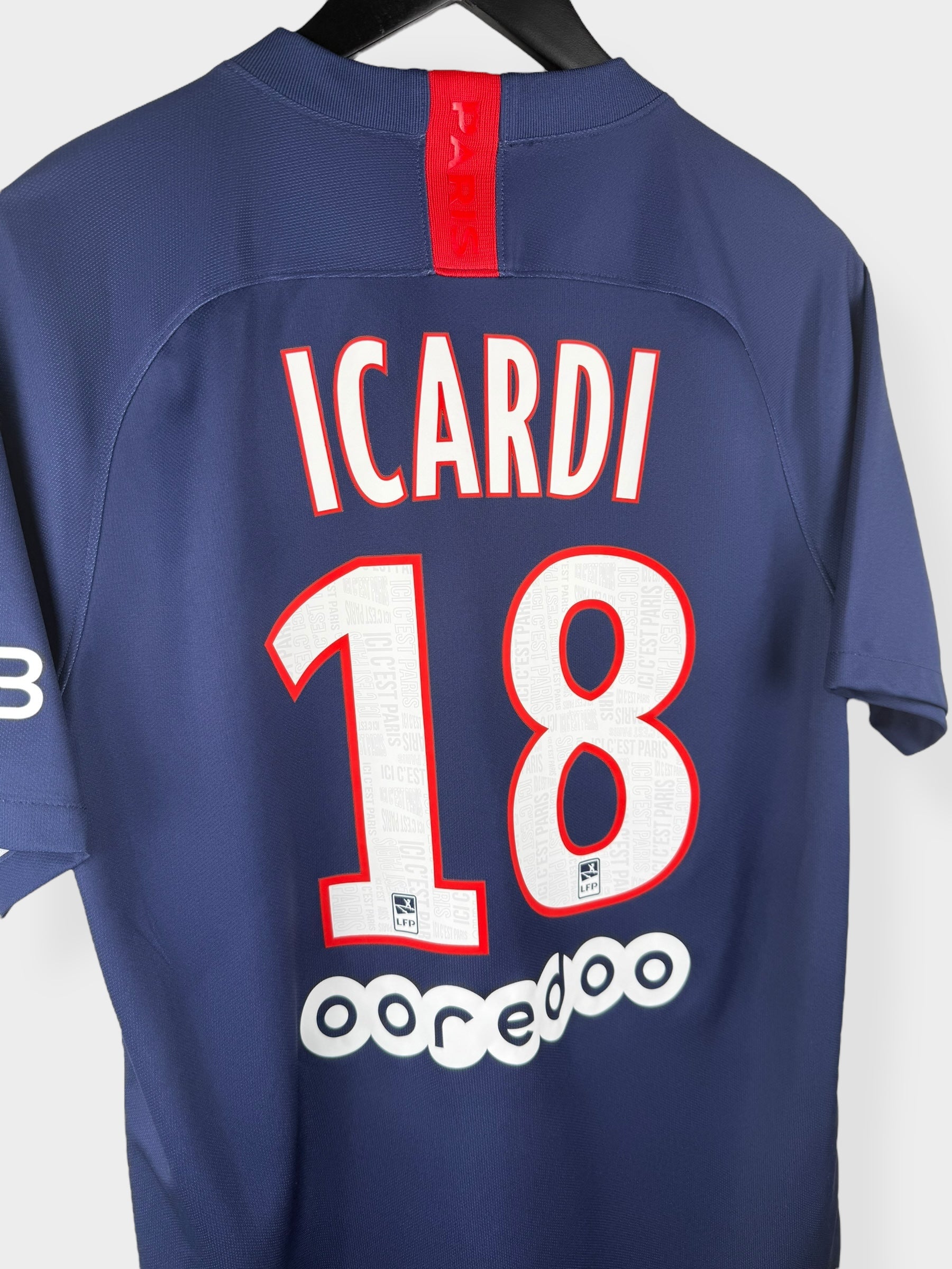 2019-20 PARIS SAINT-GERMAIN HOME SHIRT ICARDI #18 M