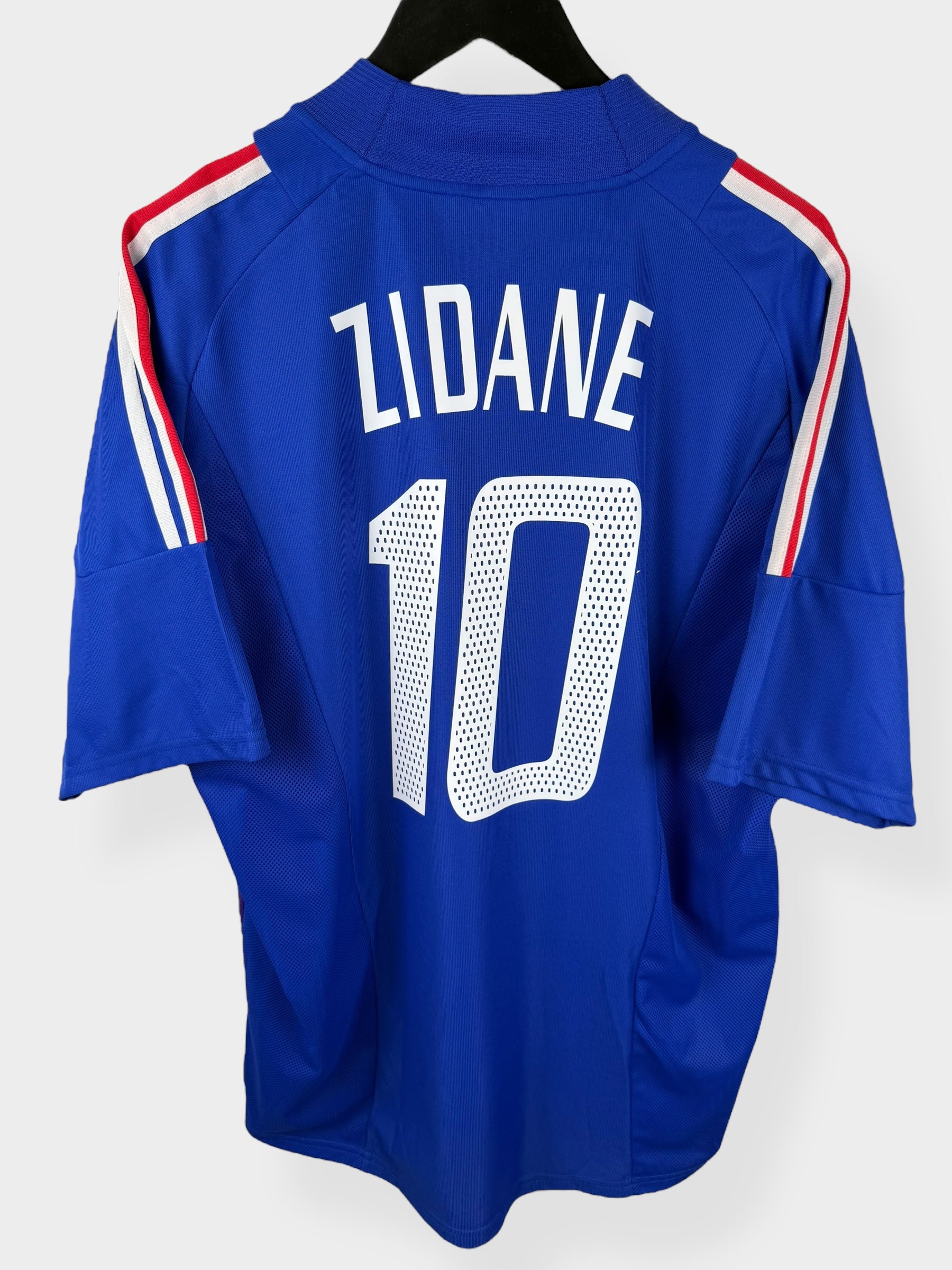 2002-04 FRANCE HOME SHIRT ZIDANE #10 XL - Authentic Football Club