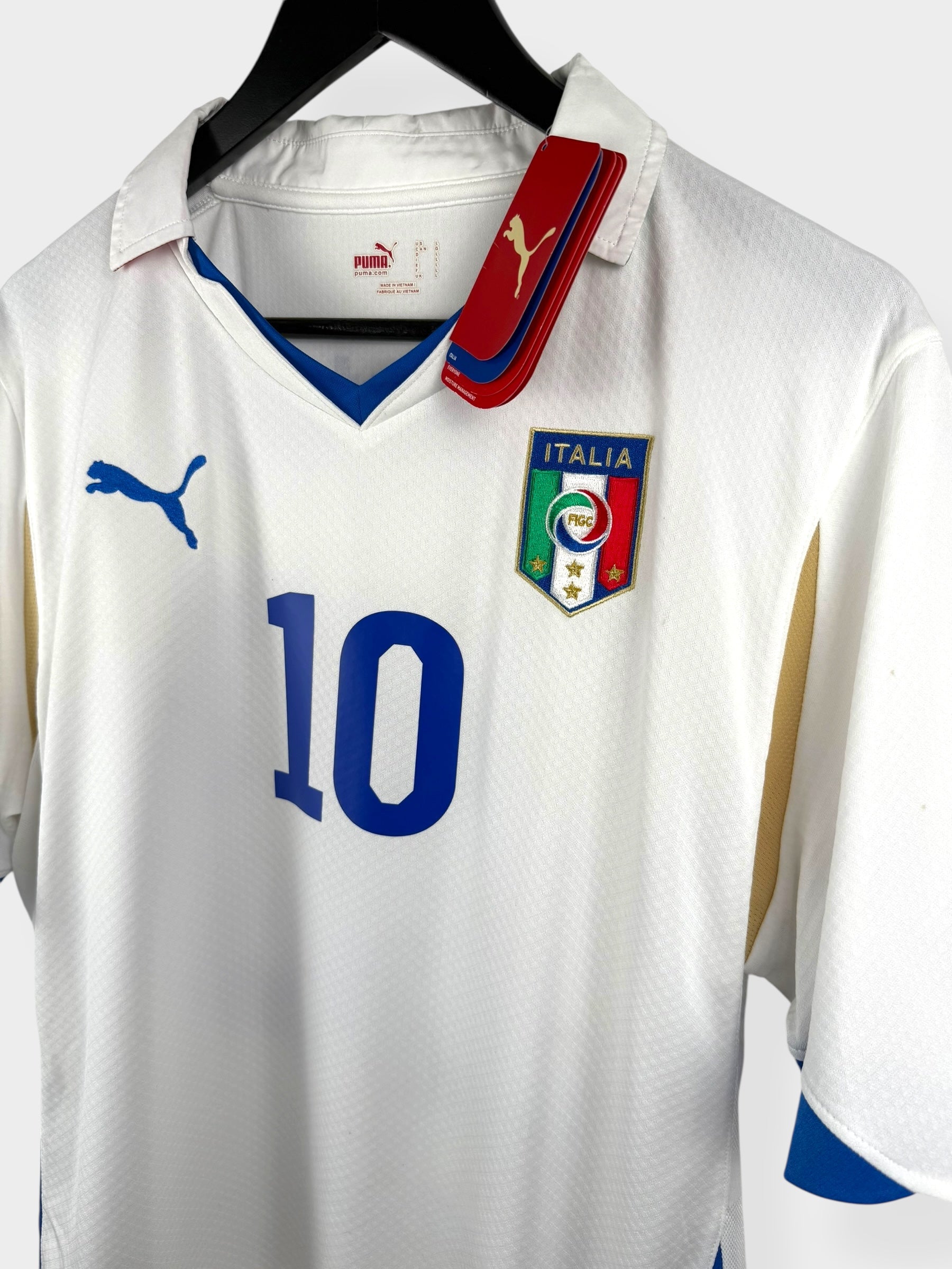 2010-12 ITALY AWAY SHIRT DI NATALE #10 L