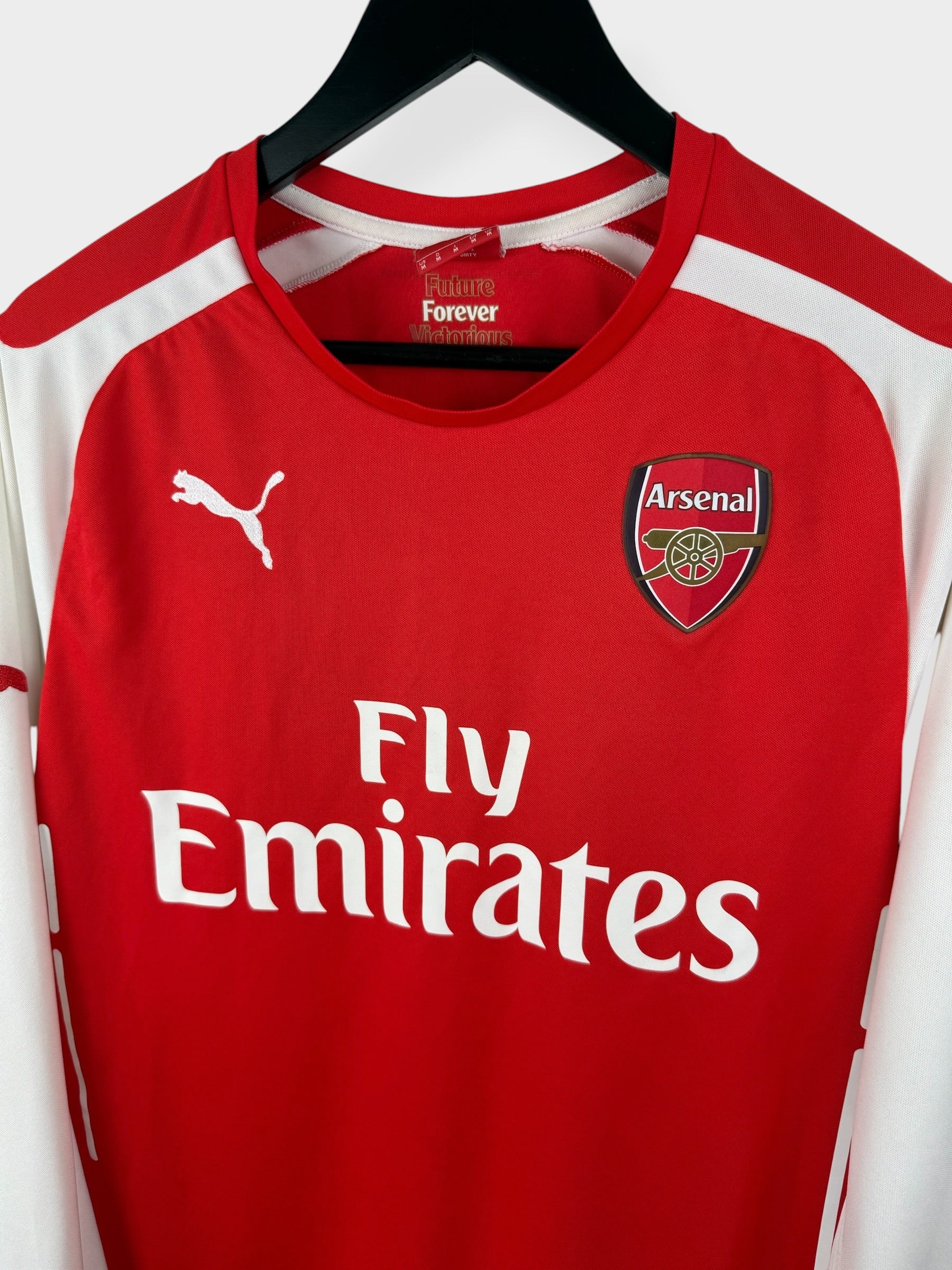 2014-15 ARSENAL HOME SHIRT LS ALEXIS #17 M
