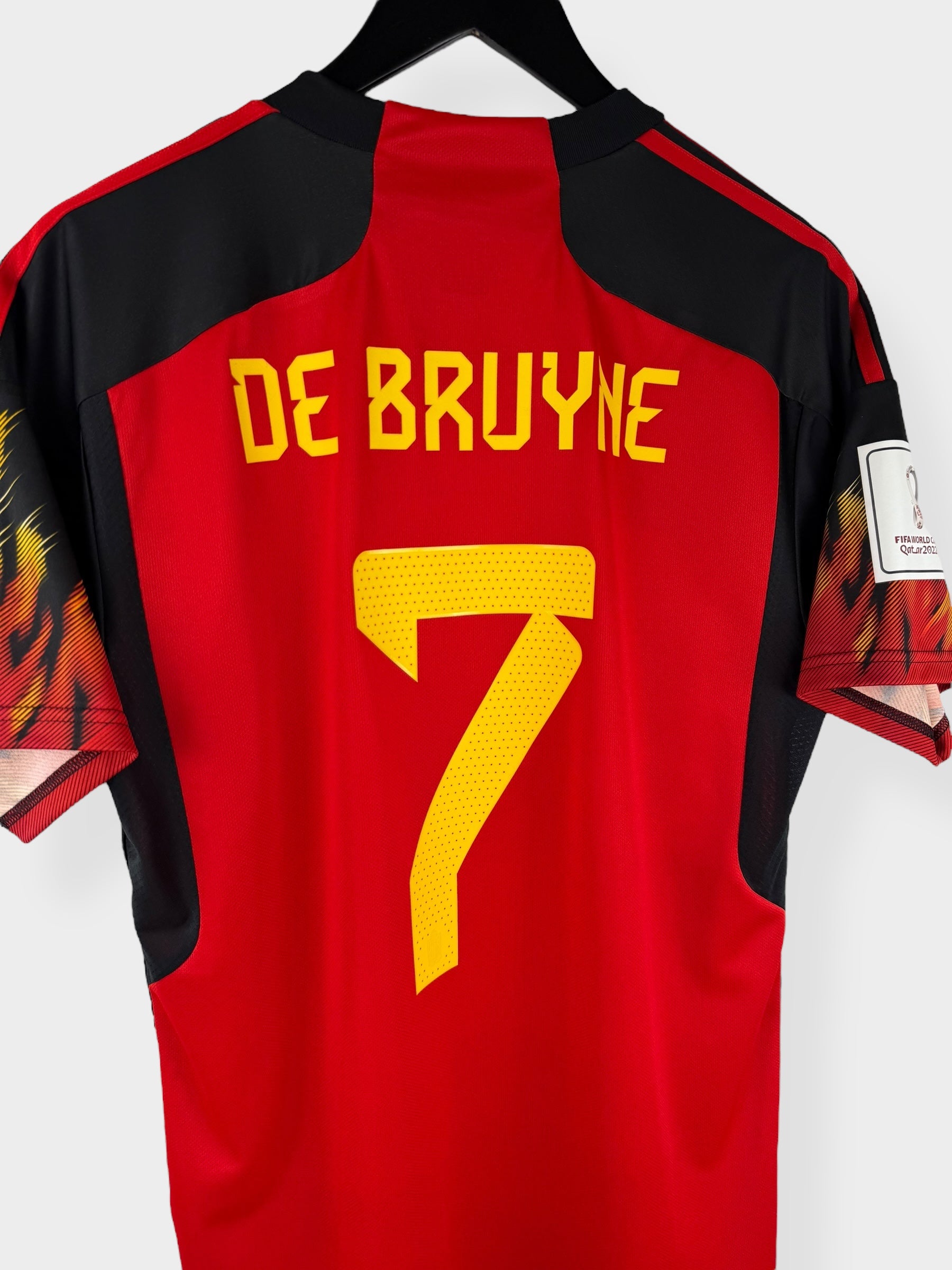 2022-23 BELGIUM HOME SHIRT DE BRUYNE #7 M