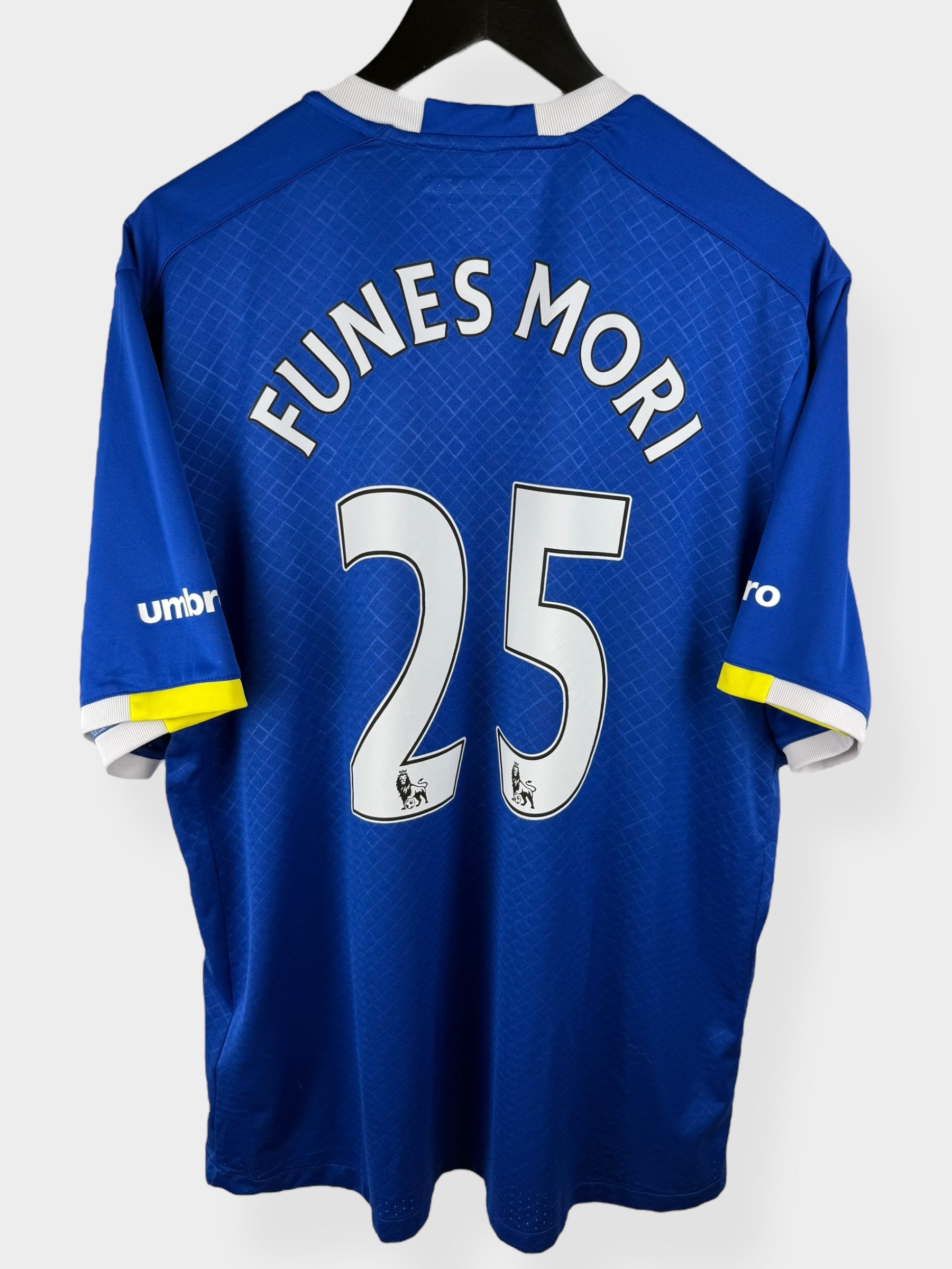 2016-17 EVERTON THUISSHIRT FUNES MORI #25 XXL