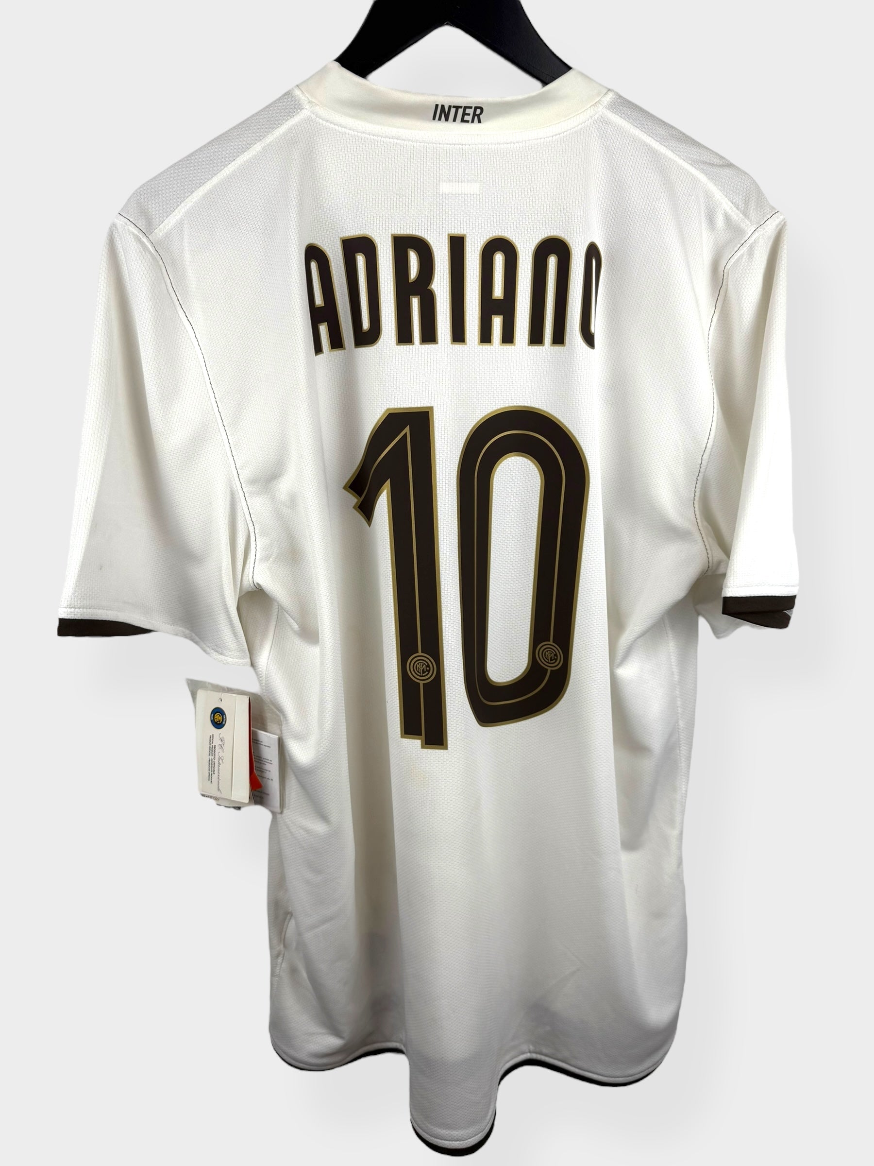 2008-09 INTER MILAN UITSIRT ADRIANO #10 L