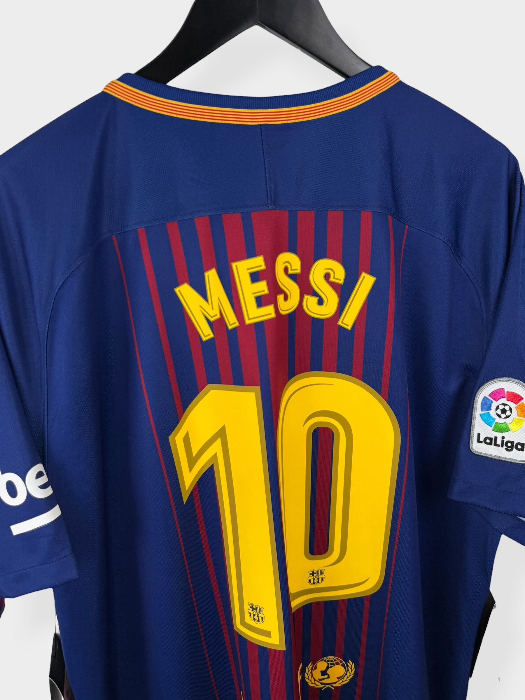 MAILLOT DOMICILE BARCELONA 2017-18 MESSI #10 XXL