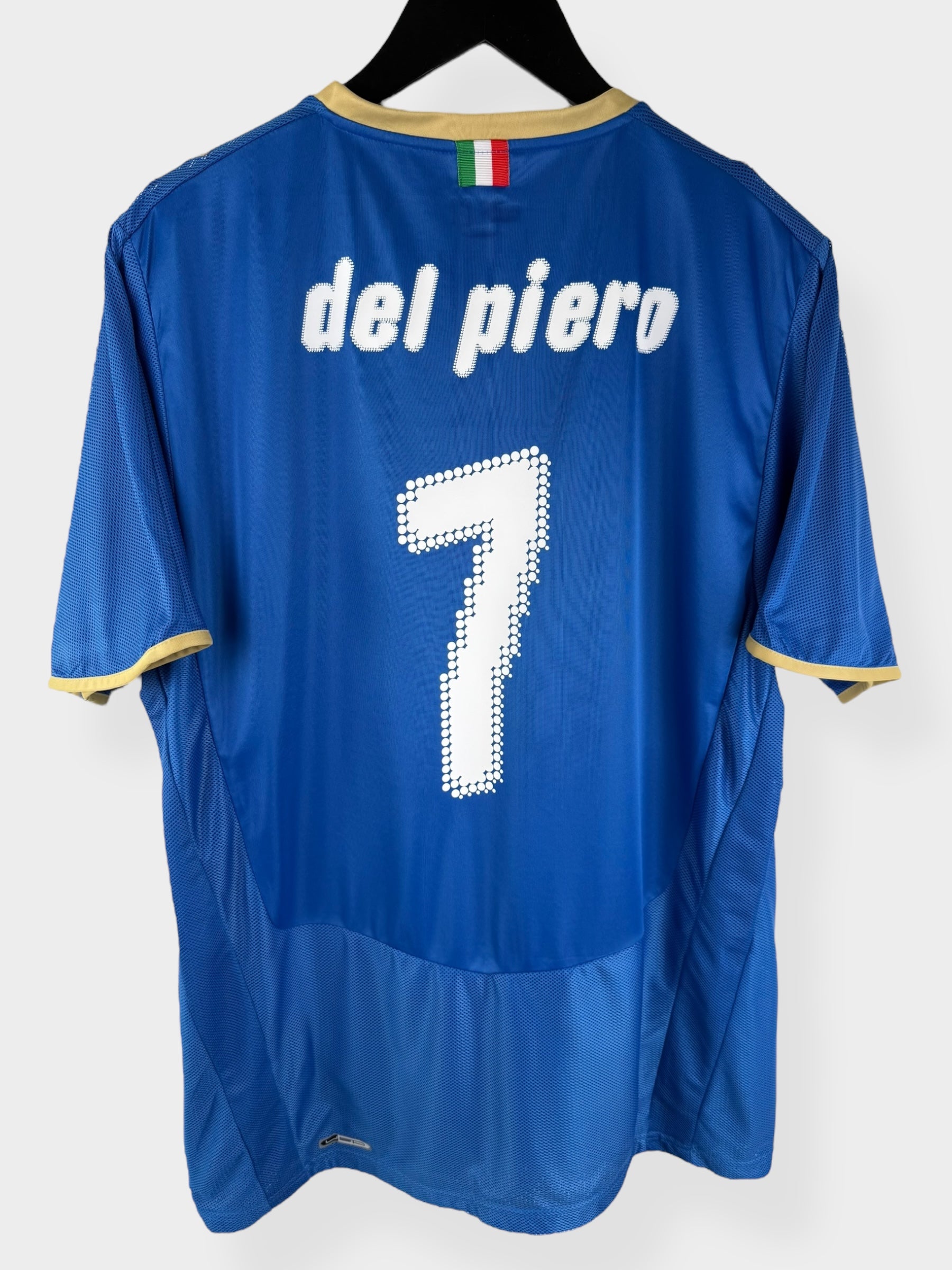 2008-09 ITALY HOME SHIRT DEL PIERO #7 L