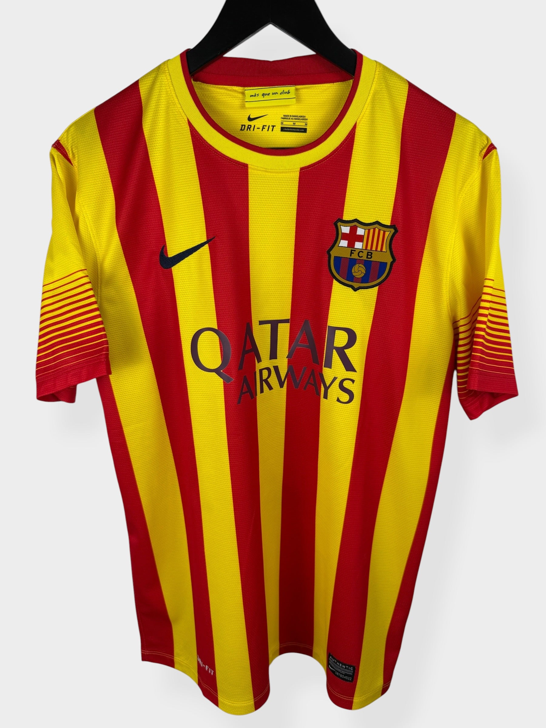 2013-14 BARCELONA AWAY SHIRT MESSI #10 M