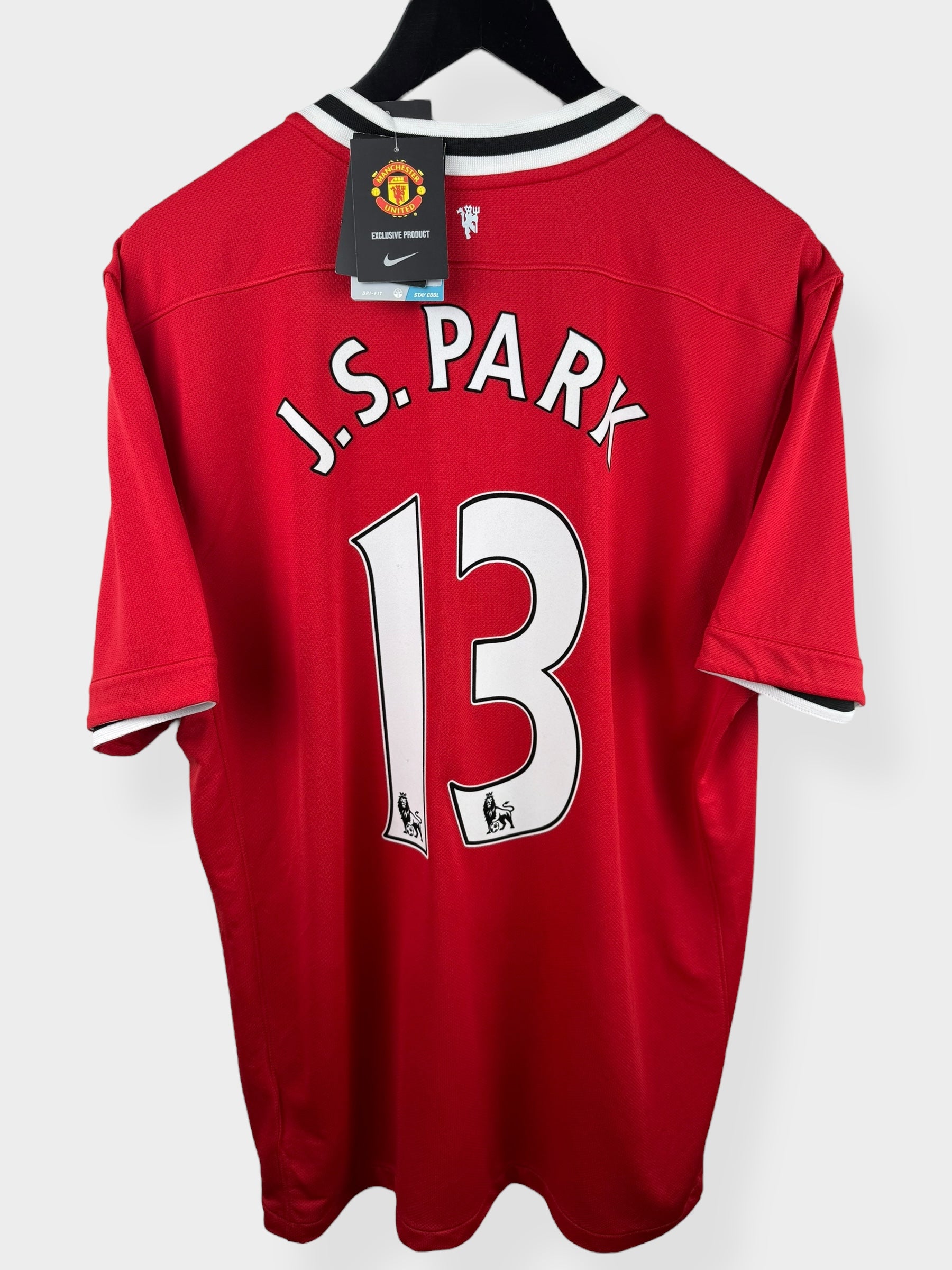 2011-12 MANCHESTER UNITED HEIMTRIKOT JI-SUNG PARK #13 XL