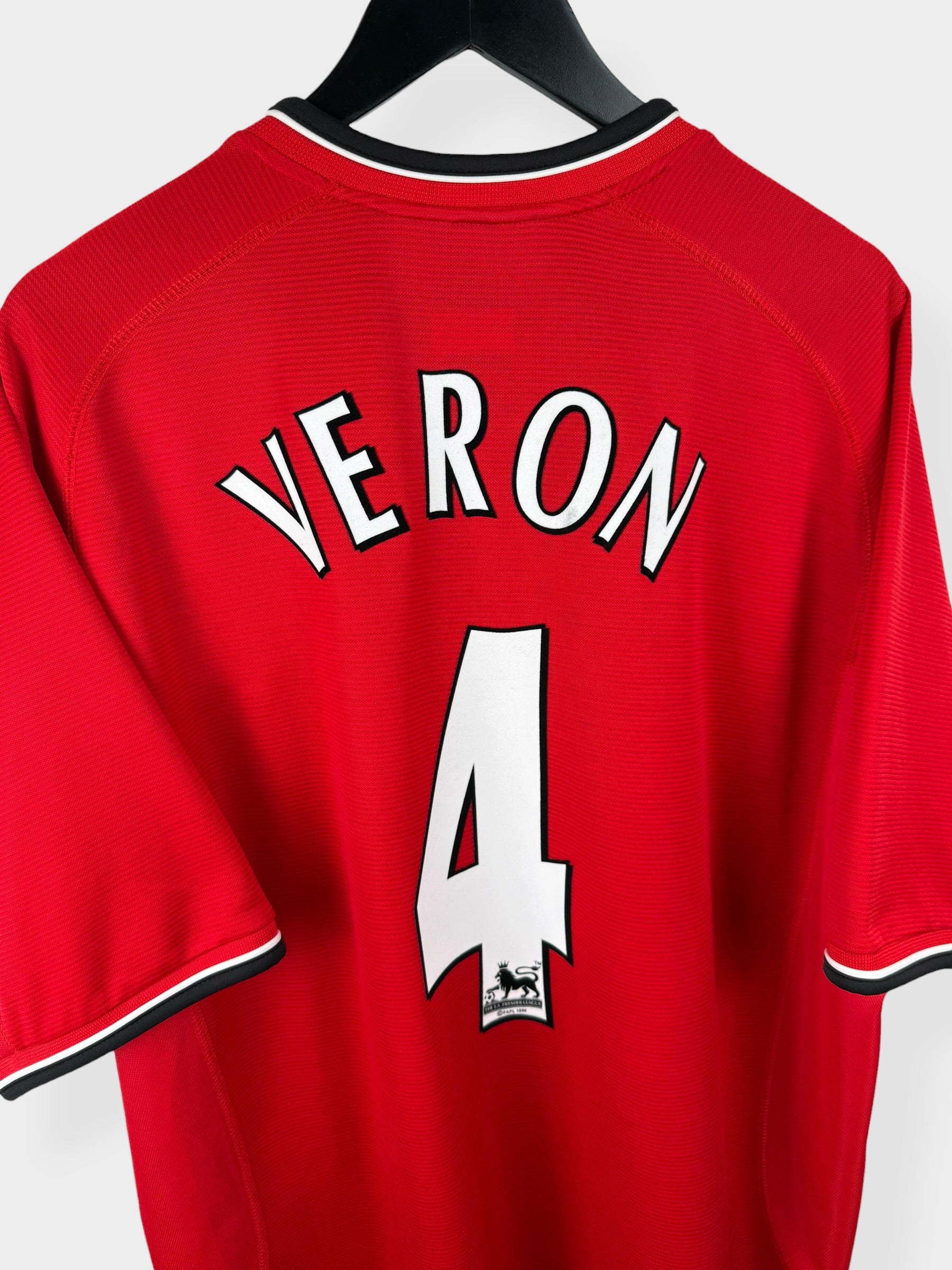2000-02 MANCHESTER UNITED HOME SHIRT VERON #4 XXL