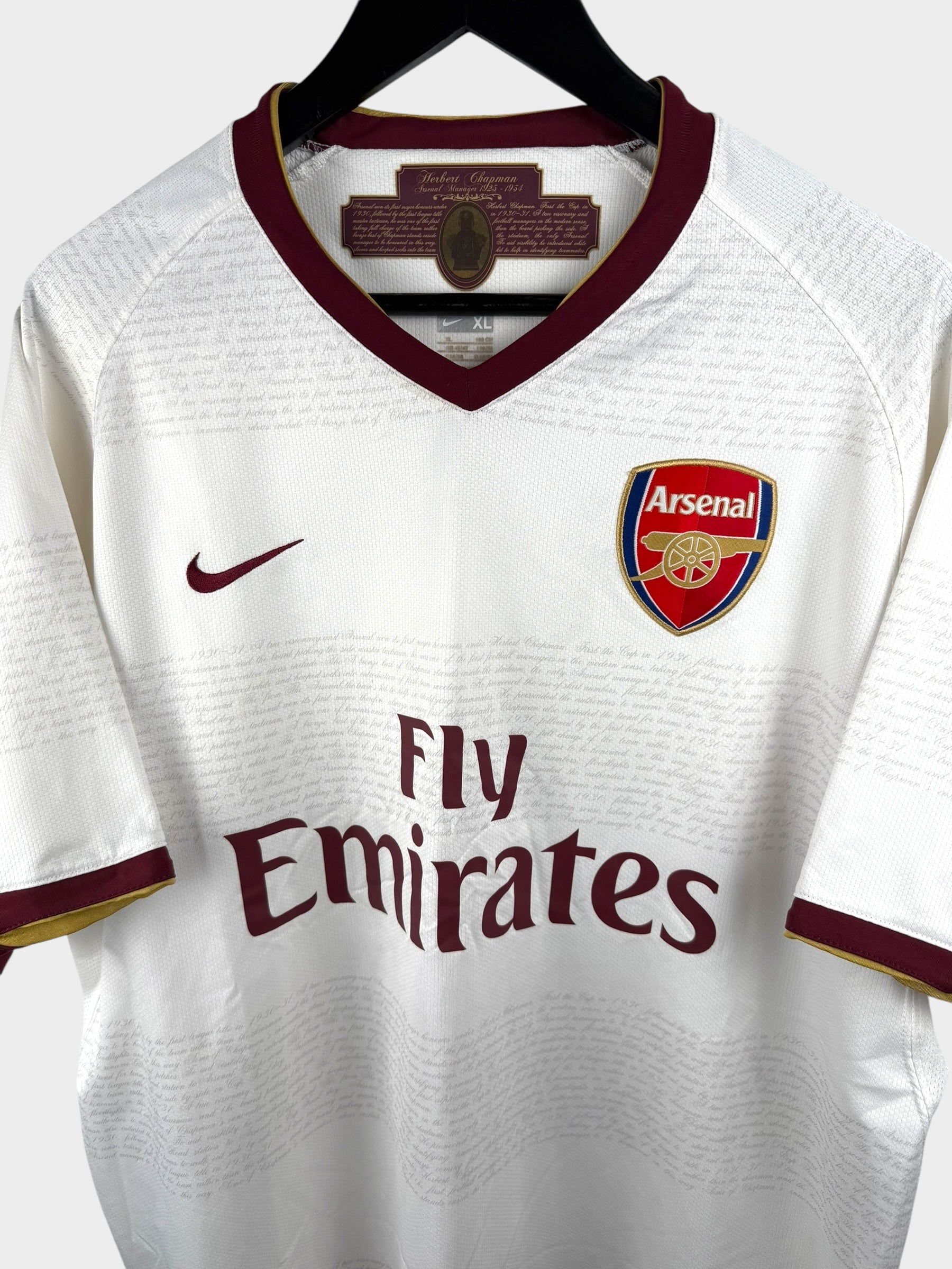 2007-08 ARSENAL AWAY SHIRT V. PERSIE #11 XL - Authentic Football Club