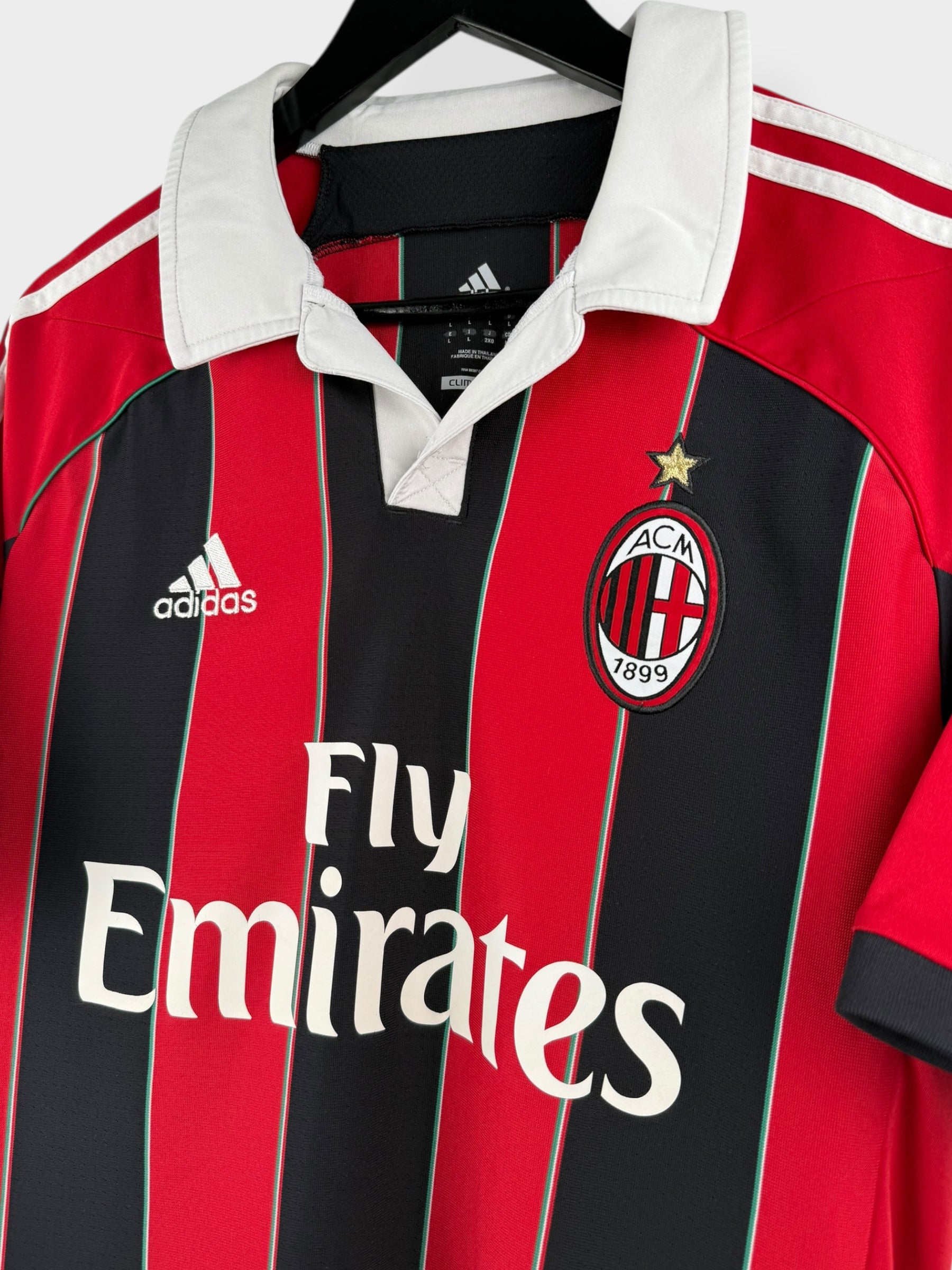 2012-13 AC MILAN HOME SHIRT ROBINHO #7 L