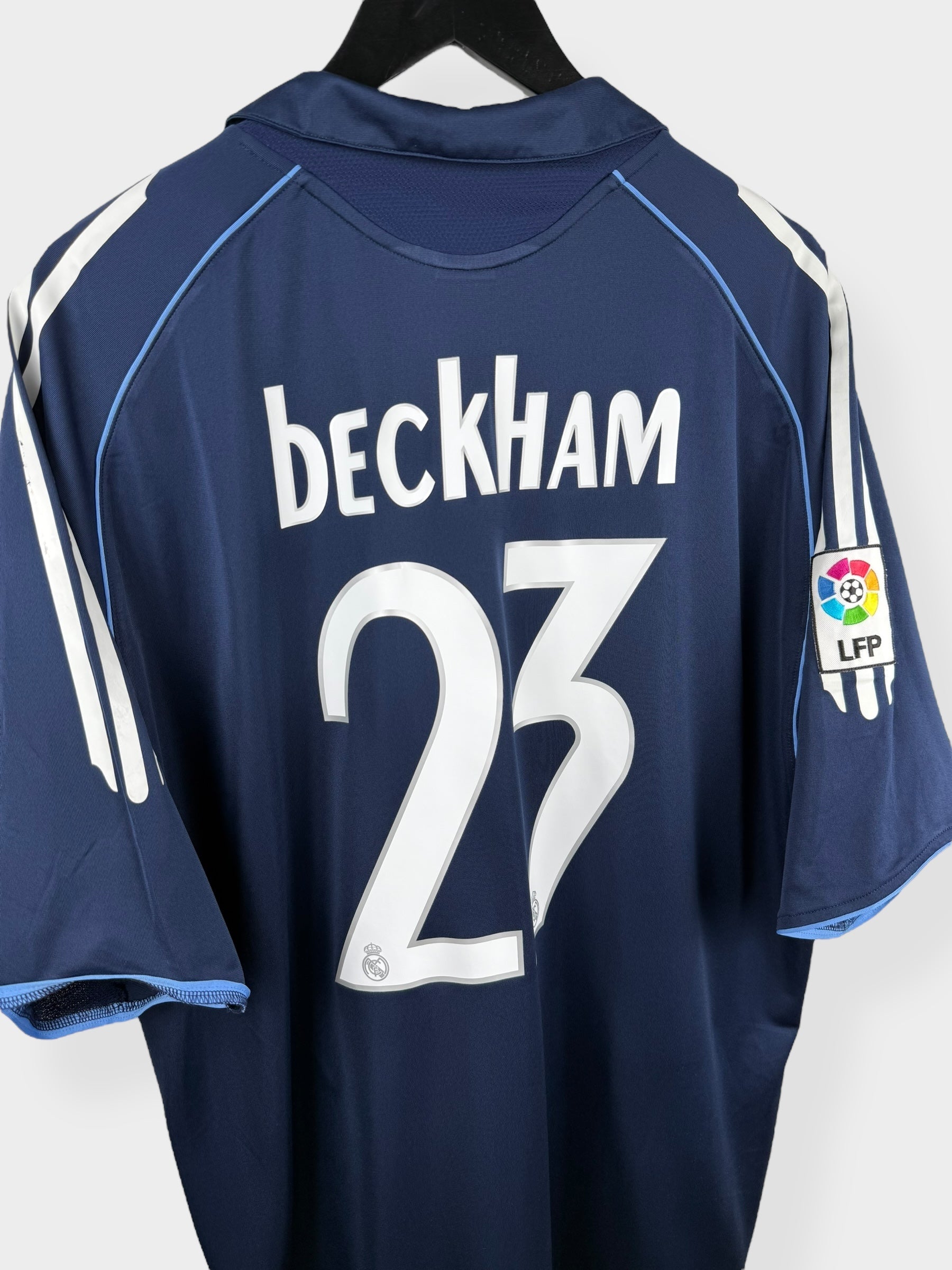 2005-06 REAL MADRID UITSHIRT BECKHAM #23 XL