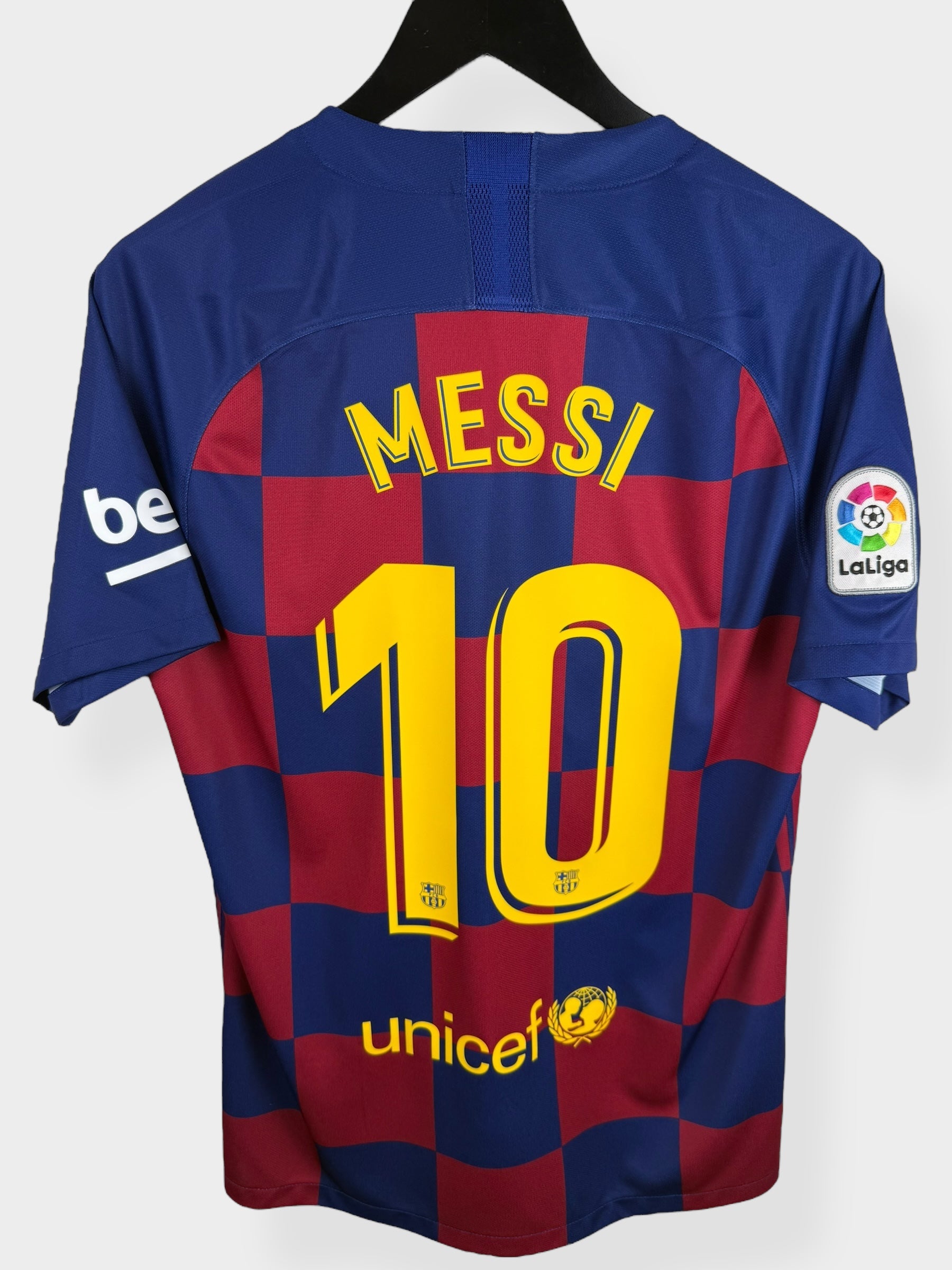 2019-20 BARCELONA HOME SHIRT MESSI #10 M - AJ5532-456