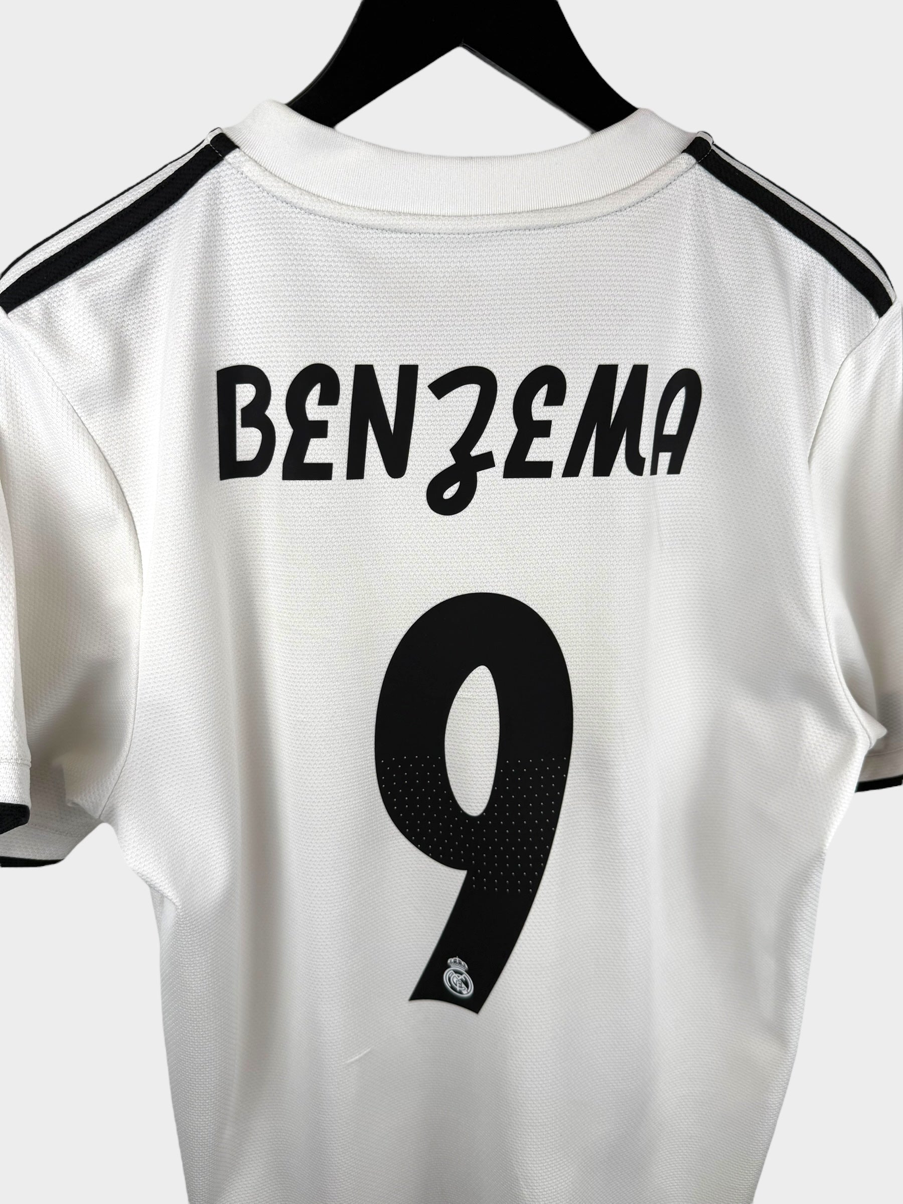 2018-19 REAL MADRID HOME SHIRT BENZEMA #9 M