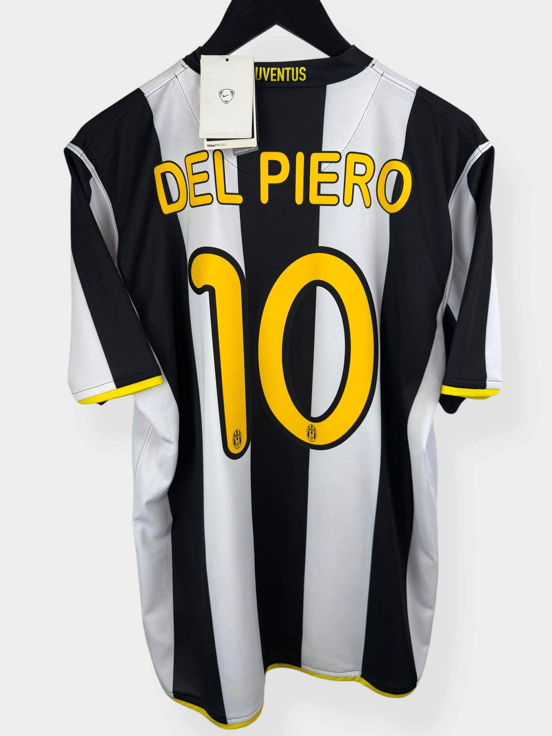 2008-09 JUVENTUS HOME SHIRT DEL PIERO #10 L