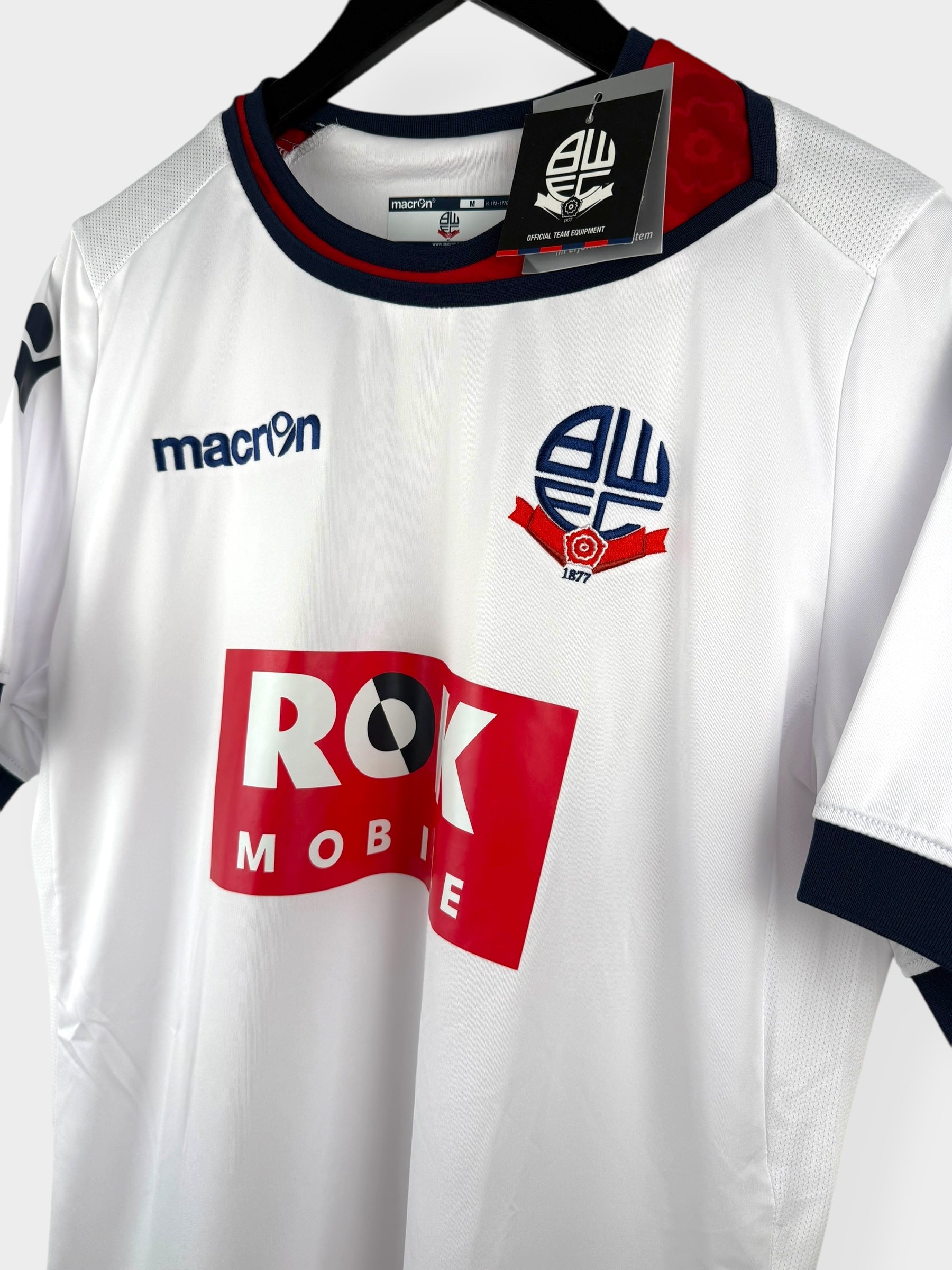2015-16 BOLTON WANDERS HOME SHIRT M