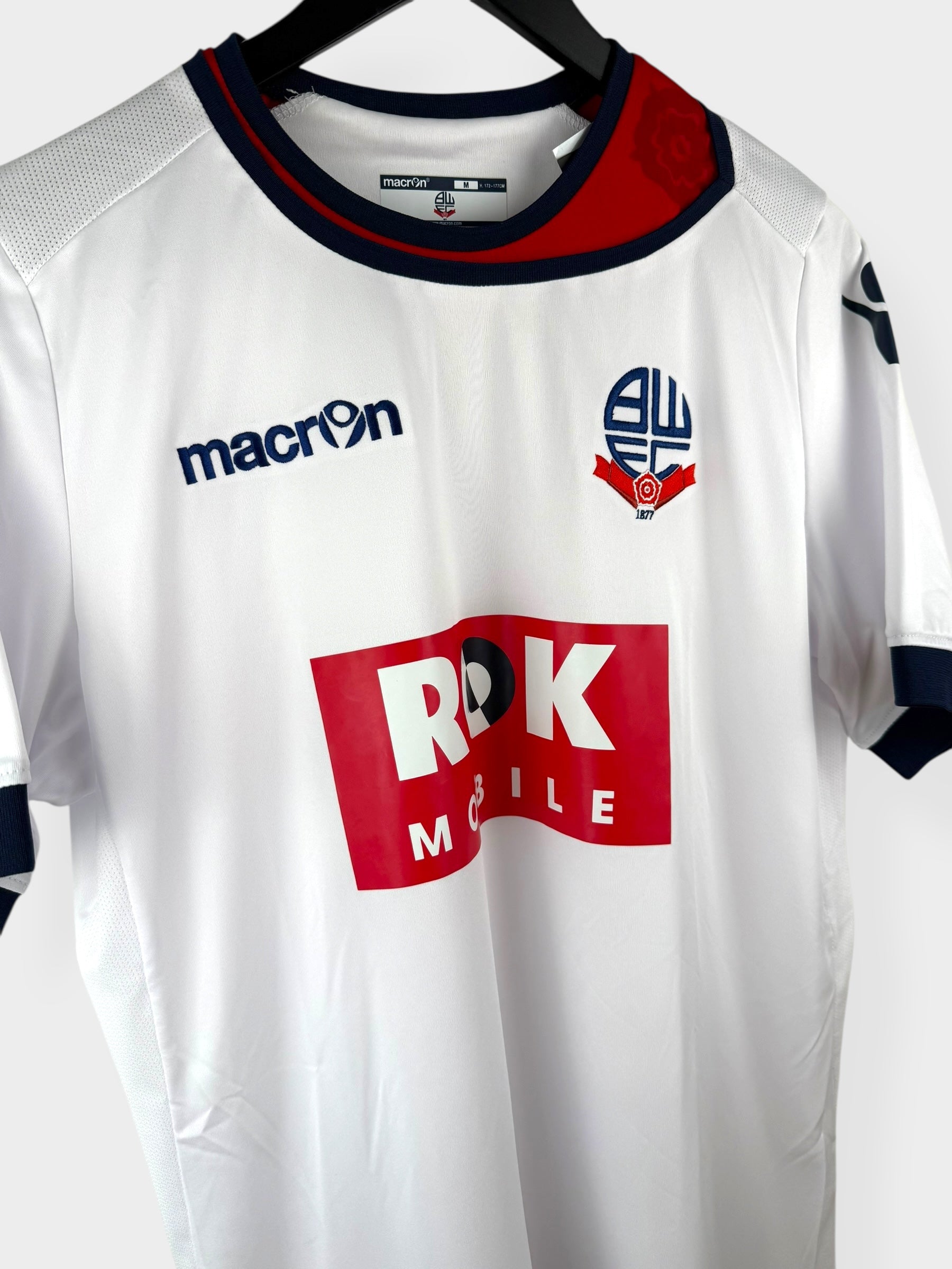2015-16 BOLTON WANDERS HOME SHIRT M