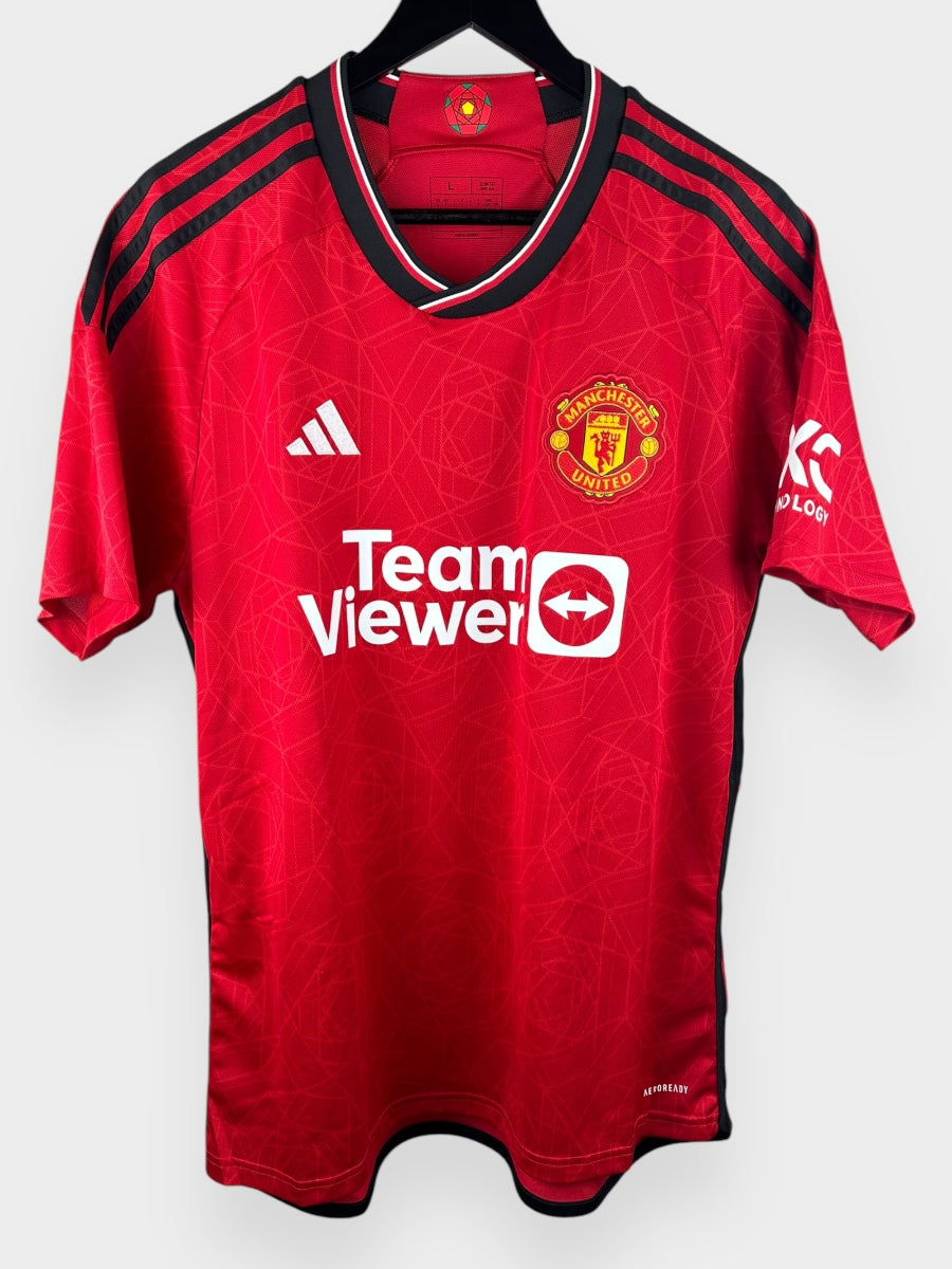 2023-24 MANCHESTER UNITED THUISSHIRT L