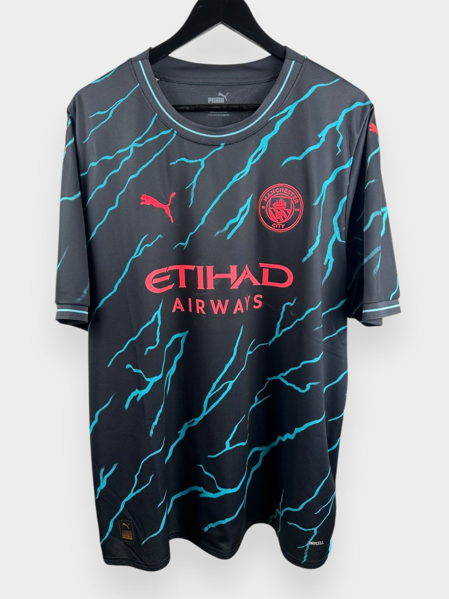 2023-24 MANCHESTER CITY AWAY SHIRT HAALAND #9 XXL
