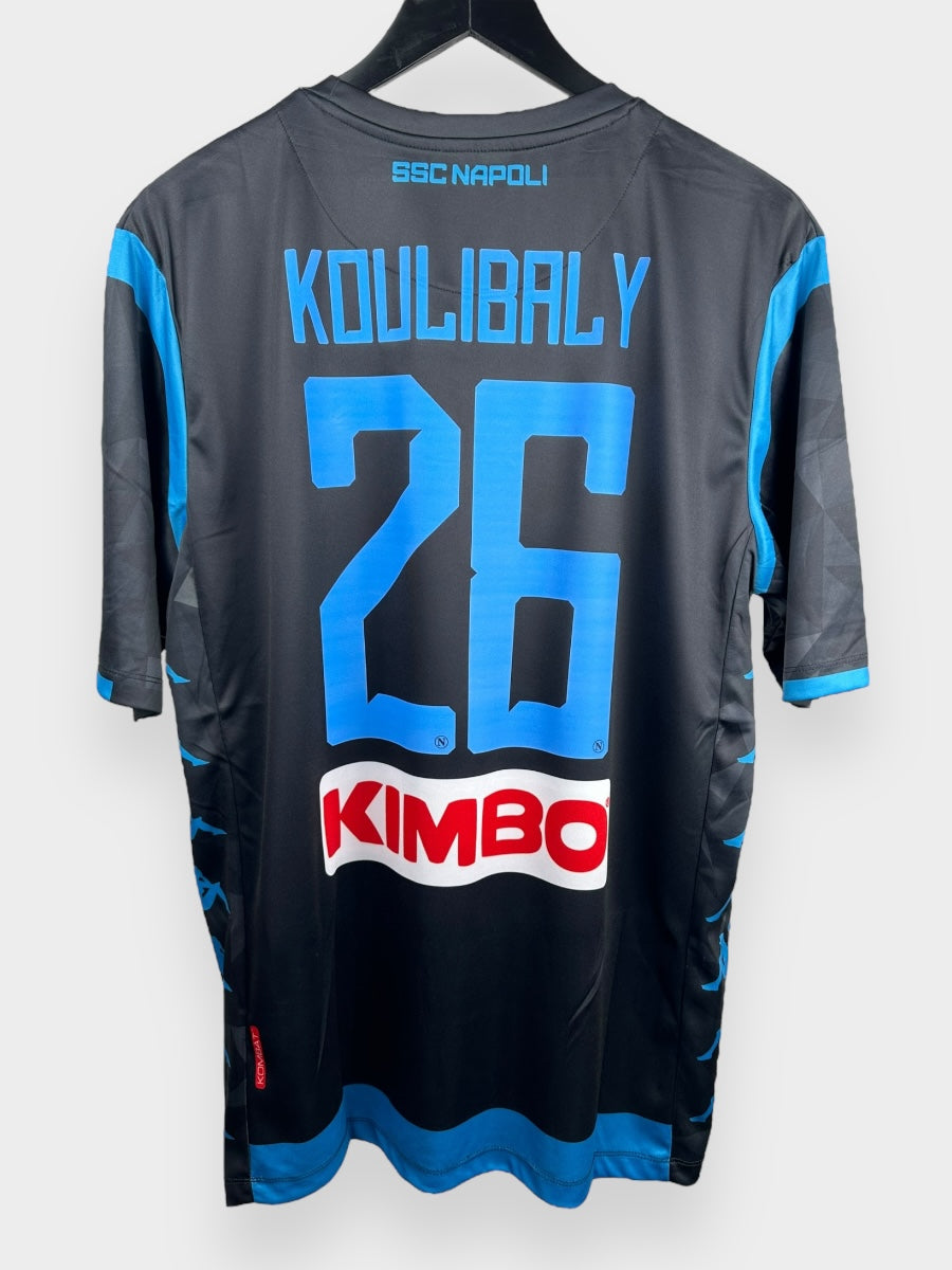 Koulibaly Napoli Shirt Koulibaly Shirt 2018-19 NAPOLI AWAY SHIRT
