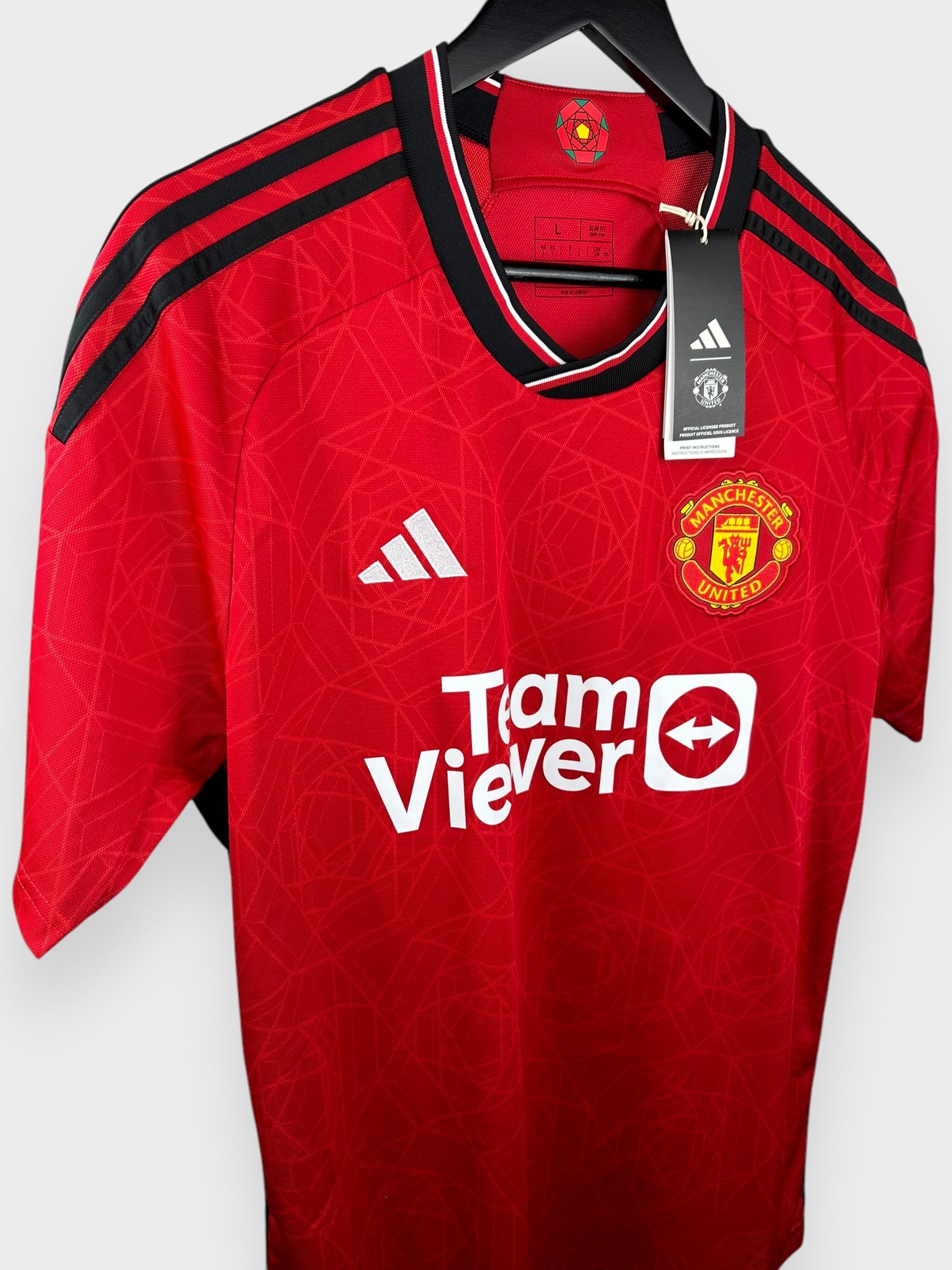 2023-24 MANCHESTER UNITED THUISSHIRT L