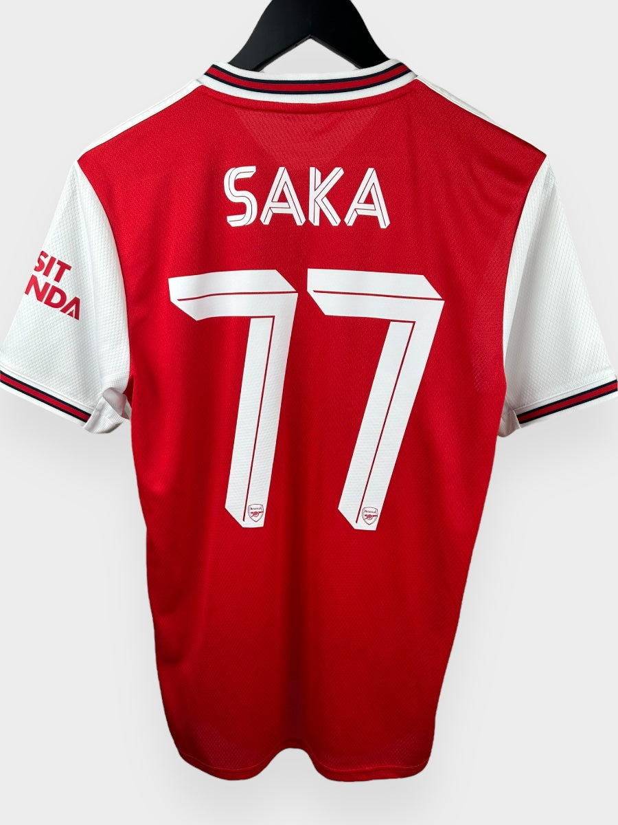 2019-20 ARSENAL HOME SHIRT SAKA #77 S