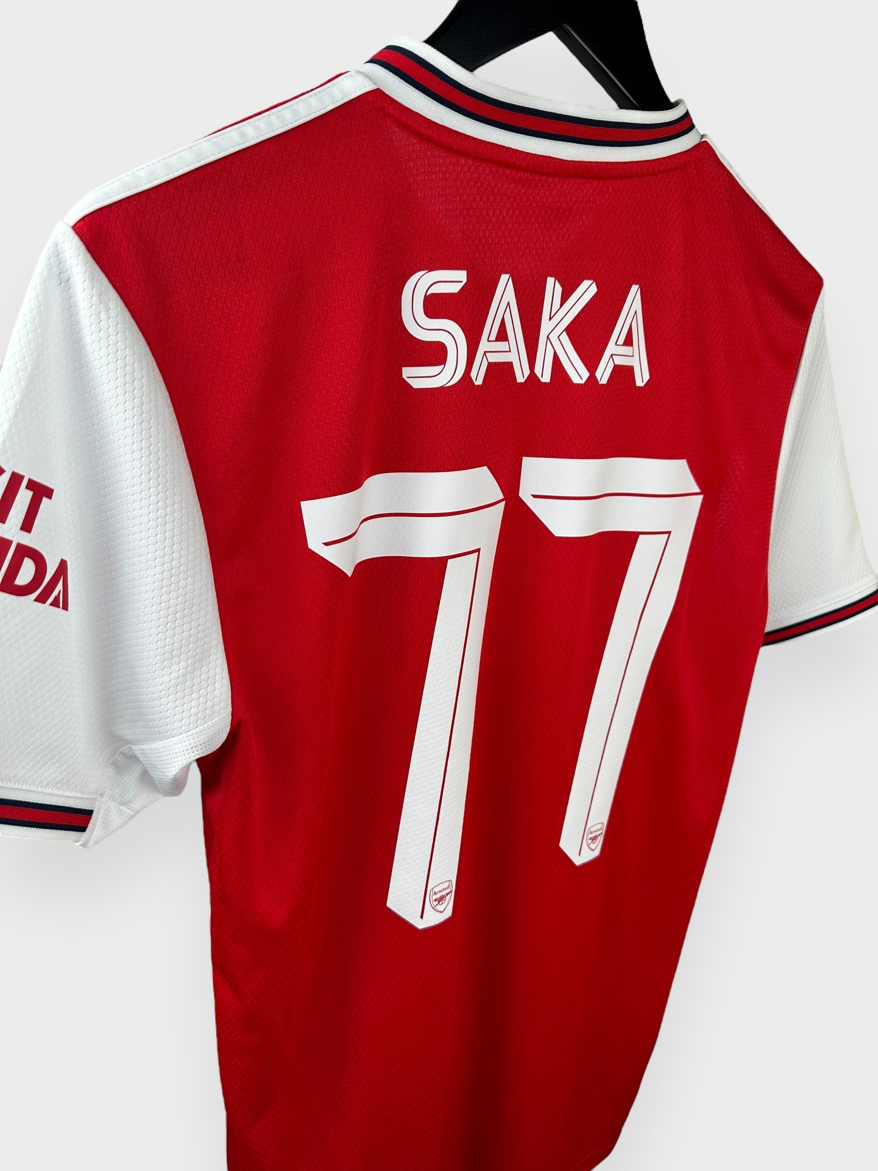 2019-20 ARSENAL HOME SHIRT SAKA #77 S