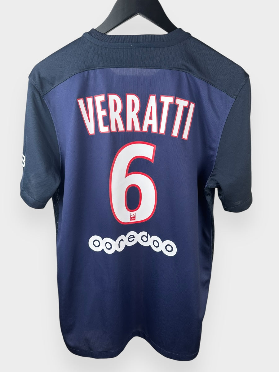 2015-16 PARIJS SAINT-GERMAIN THUISSHIRT VERRATTI #6 M