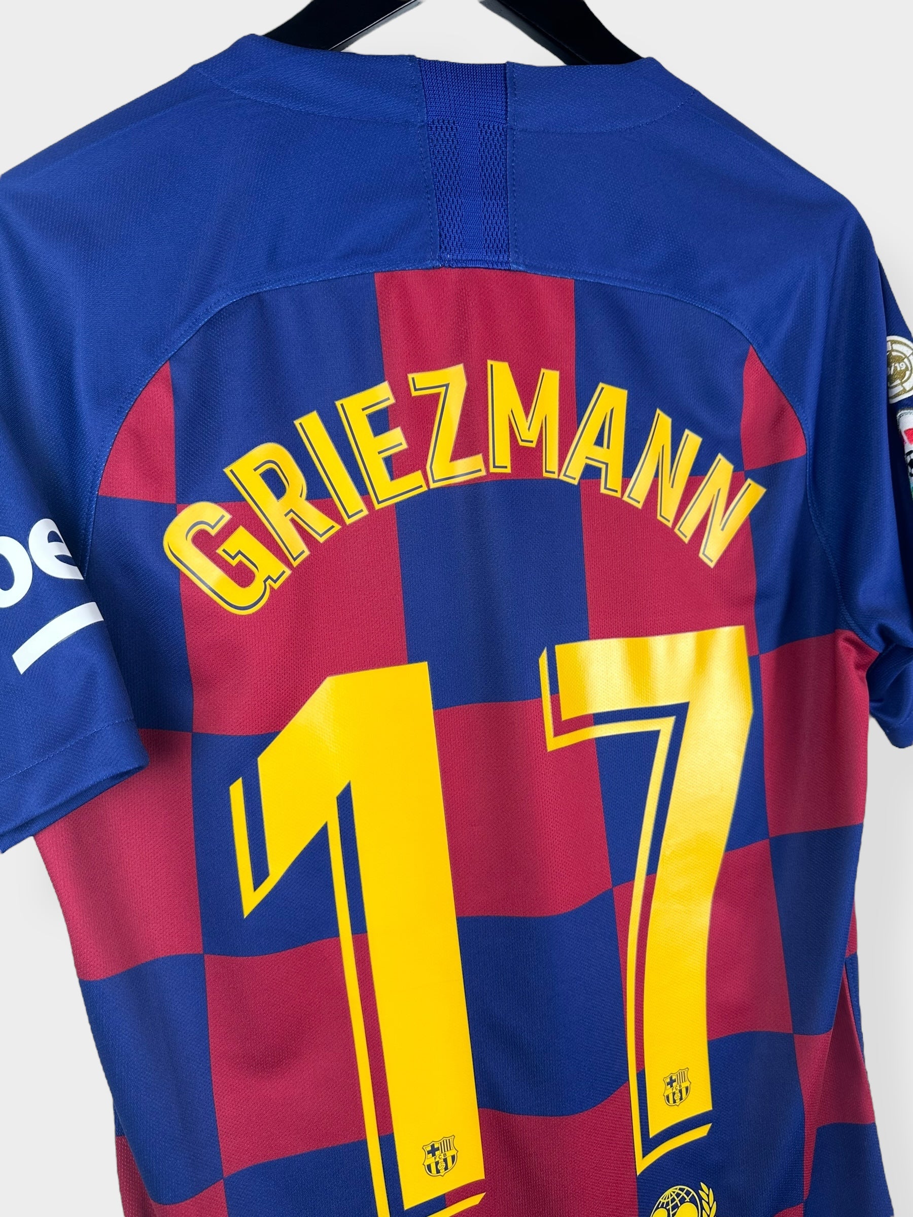 2019-20 BARCELONA HOME SHIRT GRIEZMANN #17 S