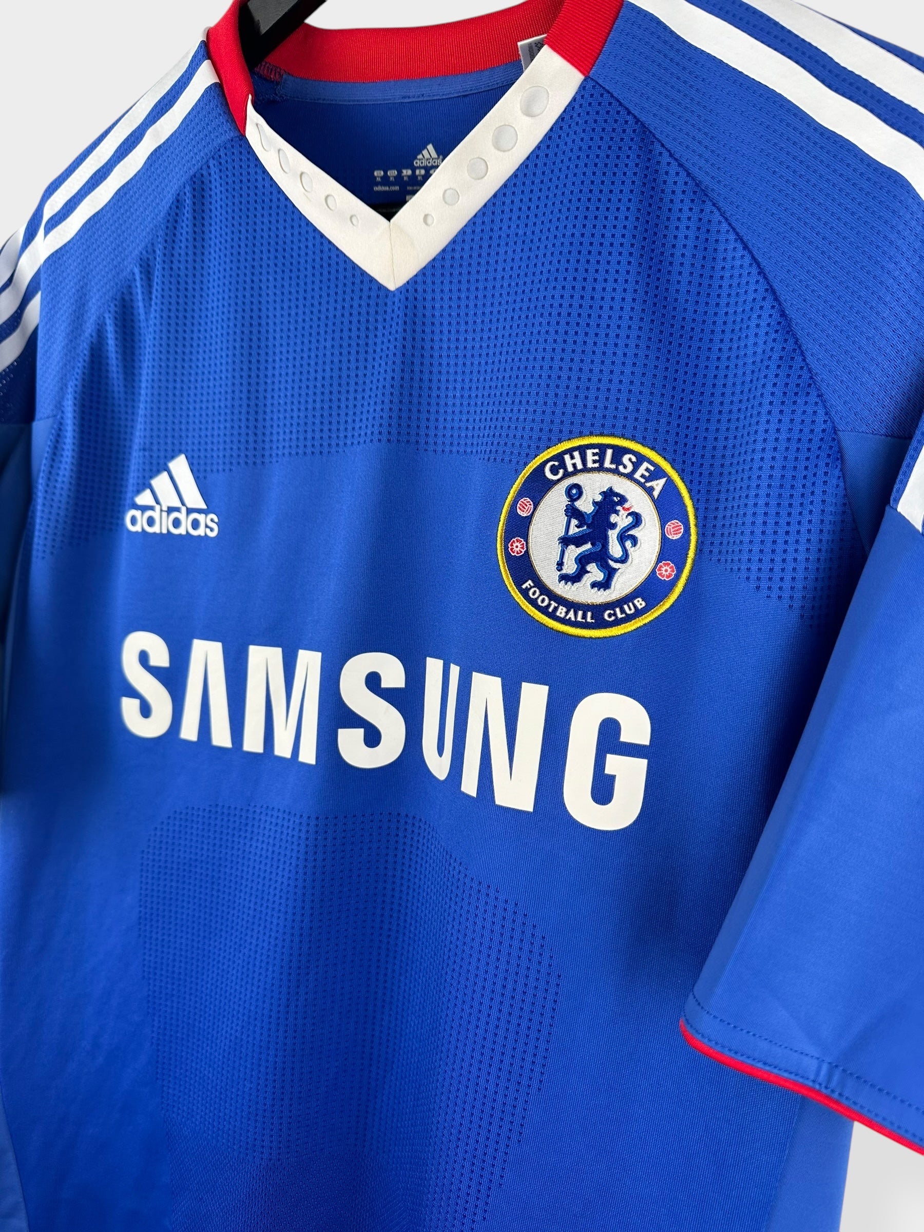 2010-11 CHELSEA HOME SHIRT MATCH ISSUE ESSIEN #5 XL