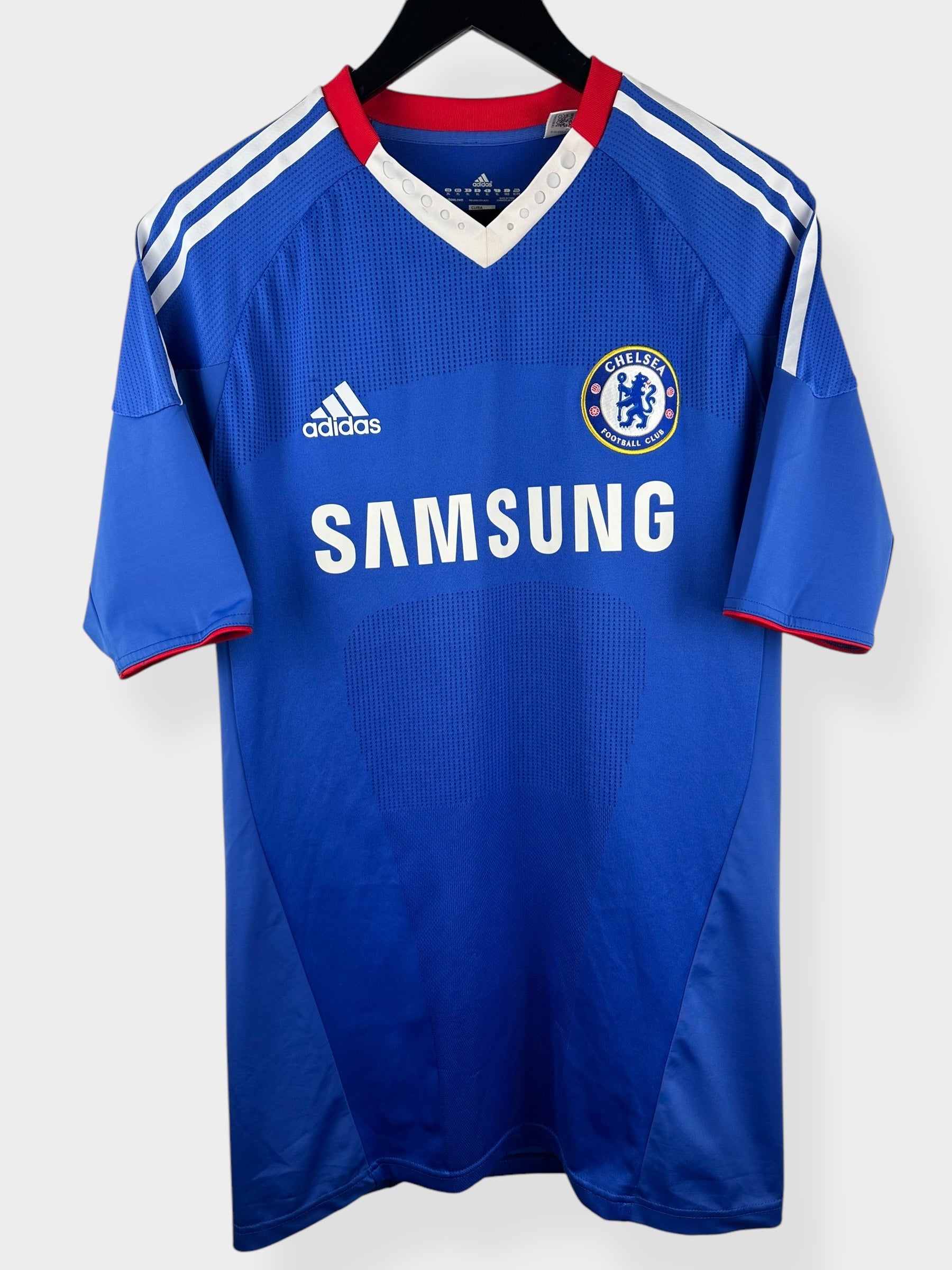 2010-11 CHELSEA HOME SHIRT MATCH ISSUE ESSIEN #5 XL