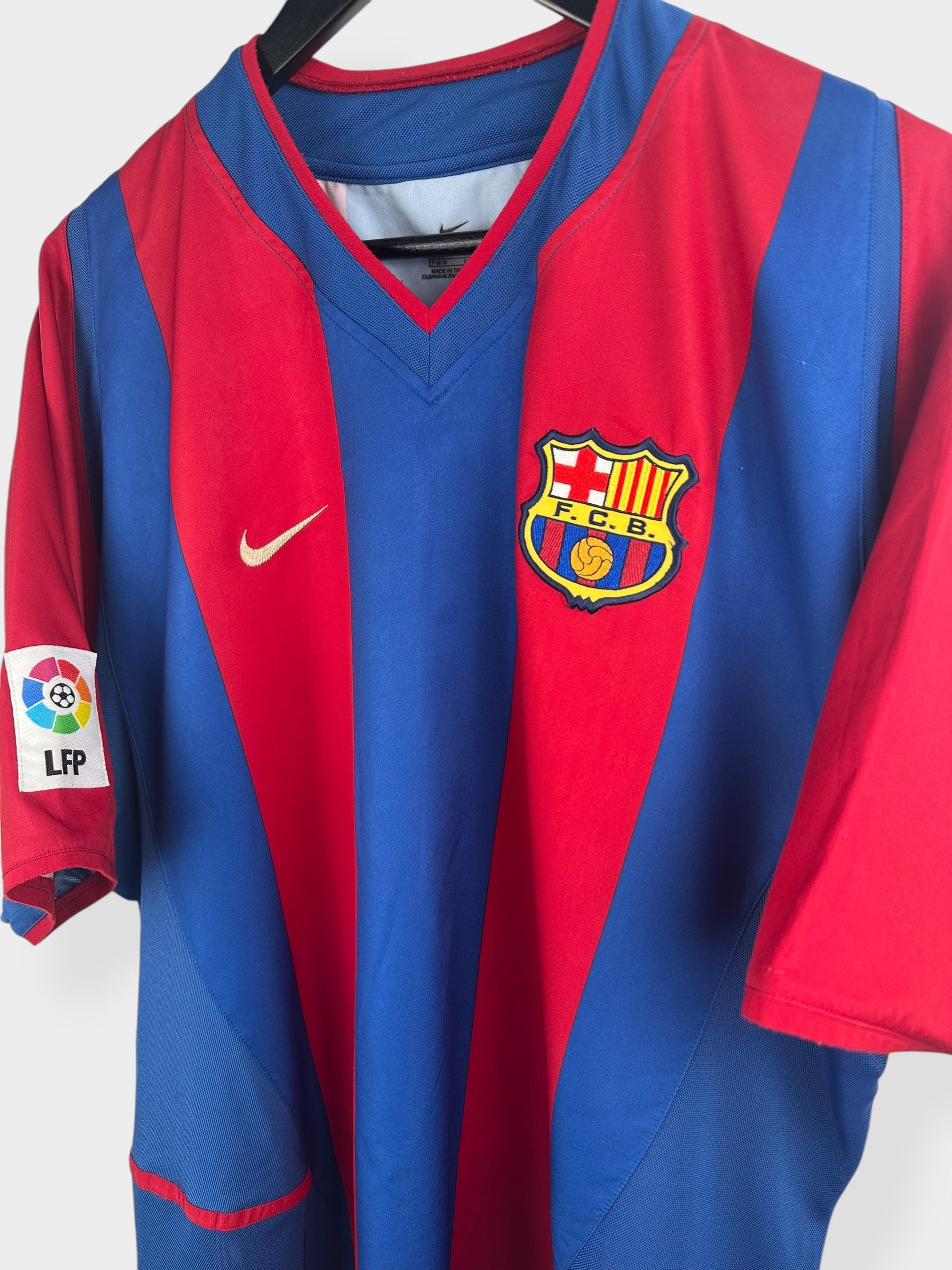 2002-03 BARCELONA HOME SHIRT XL