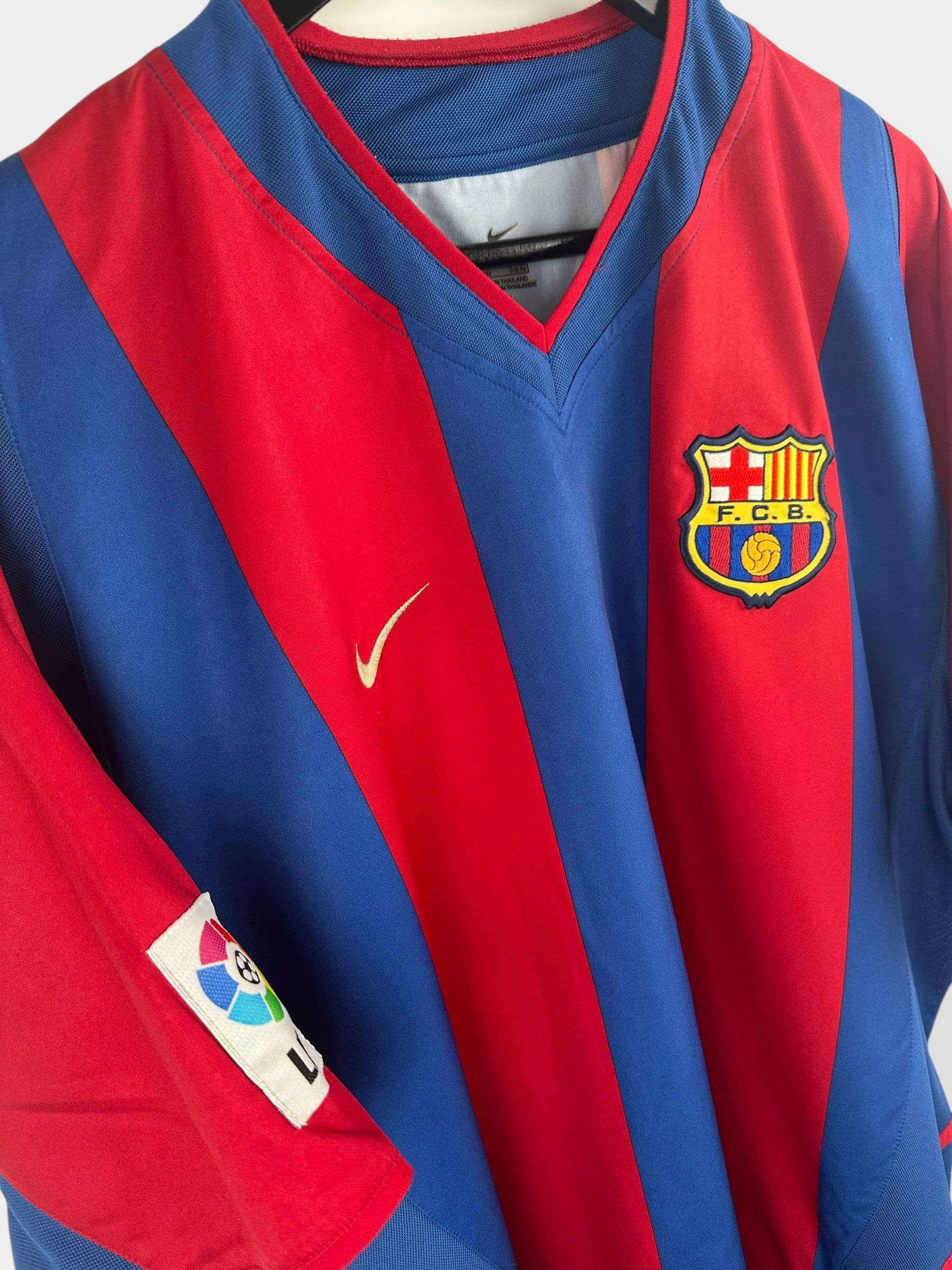 2002-03 BARCELONA HOME SHIRT XL