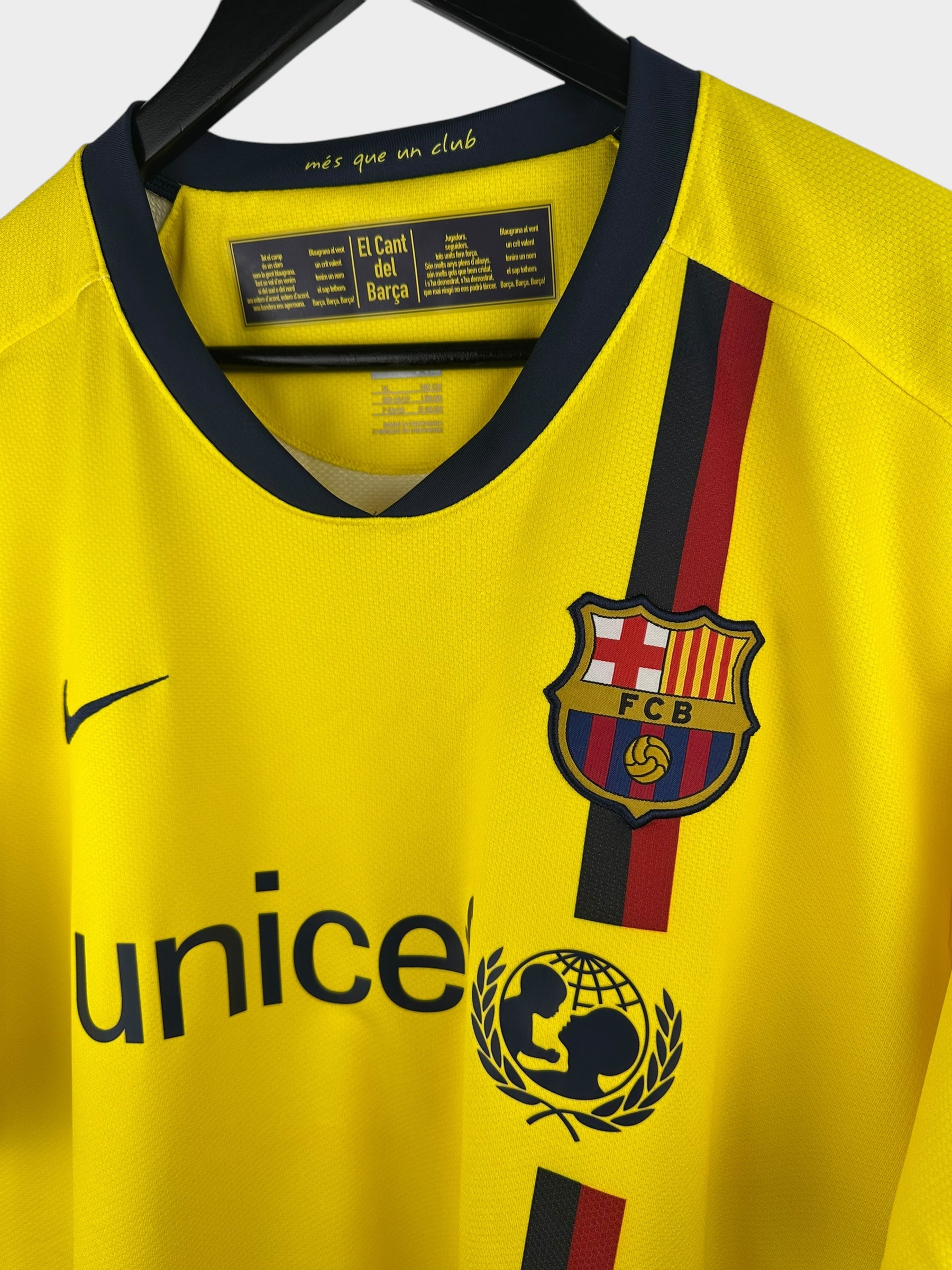 2008-10 BARCELONA UITSHIRT XL