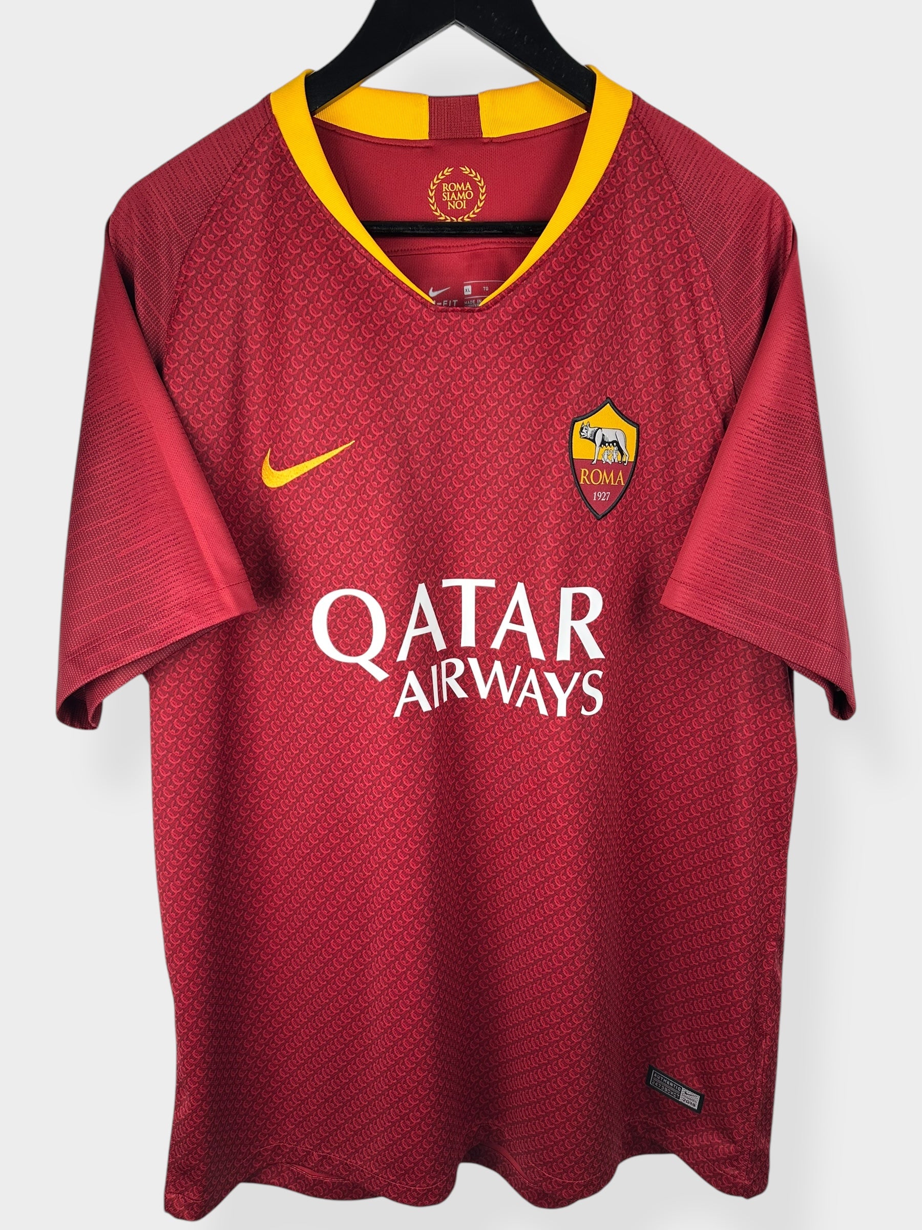 2018-19 AS ROMA HOME SHIRT XL