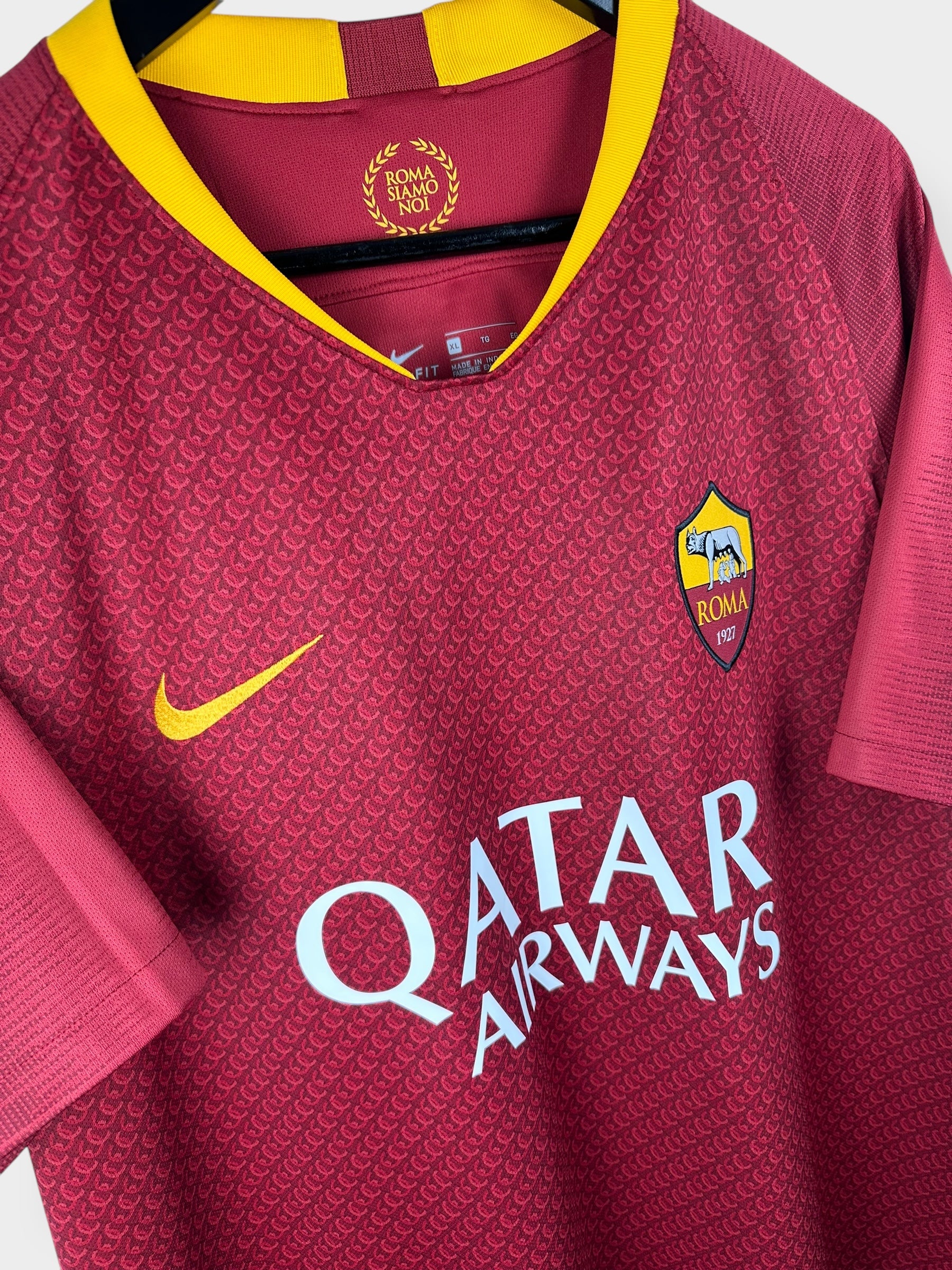 2018-19 AS ROMA HOME SHIRT XL