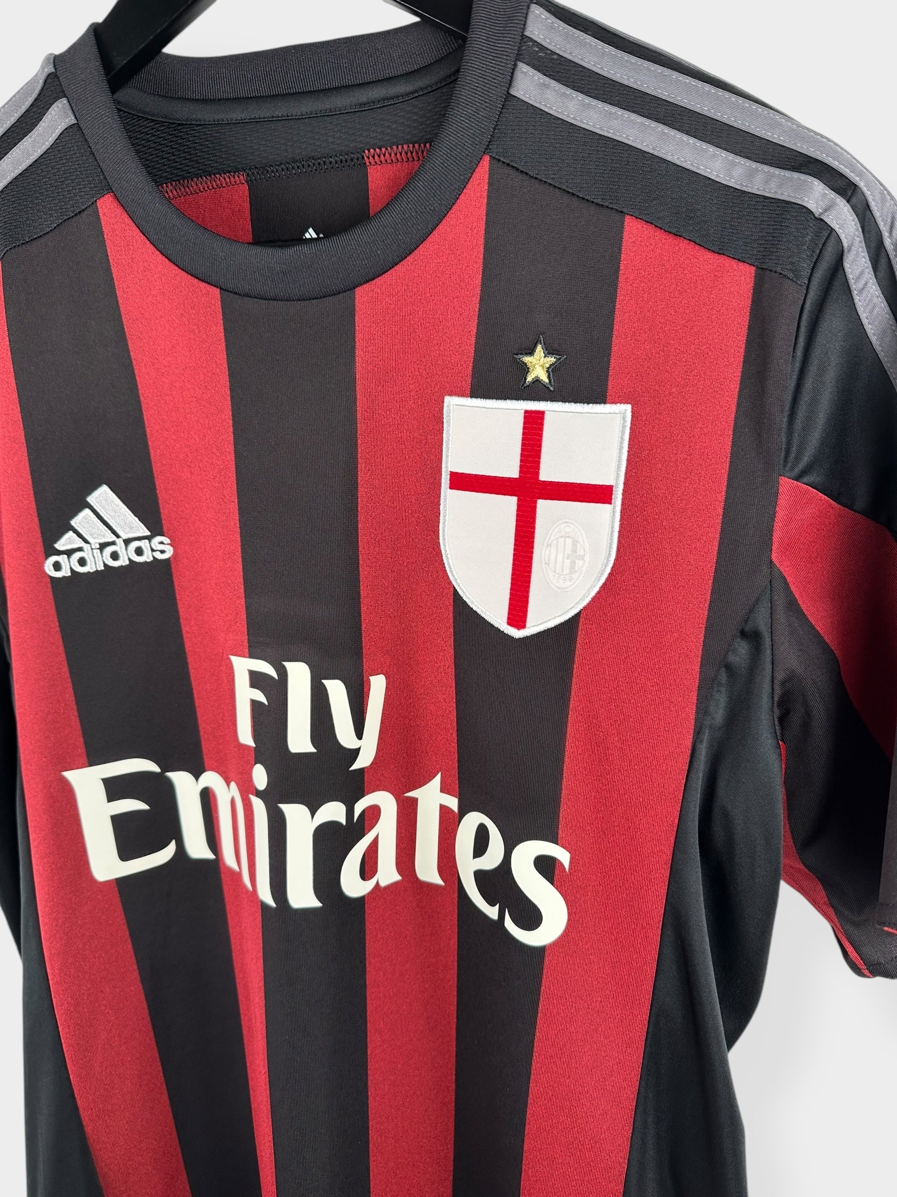 2015-16 AC MILAN HOME SHIRT M