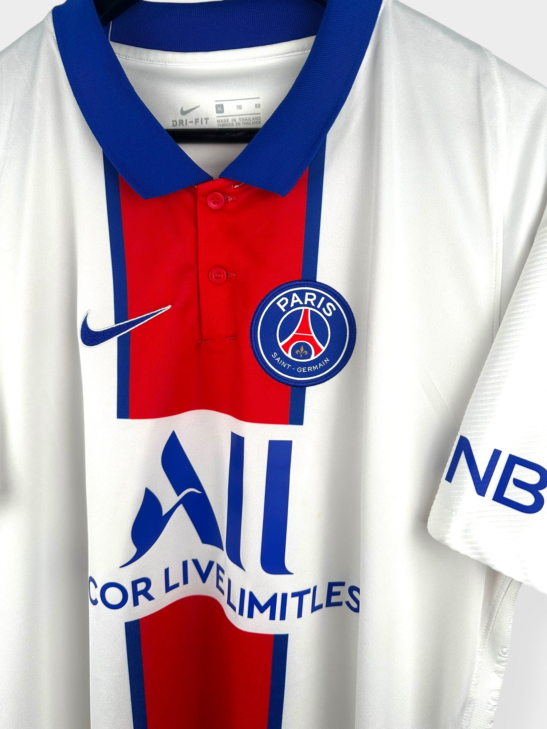2020-21 PARIS-SAINT GERMAIN AWAY SHIRT MBAPPÉ #7 XL