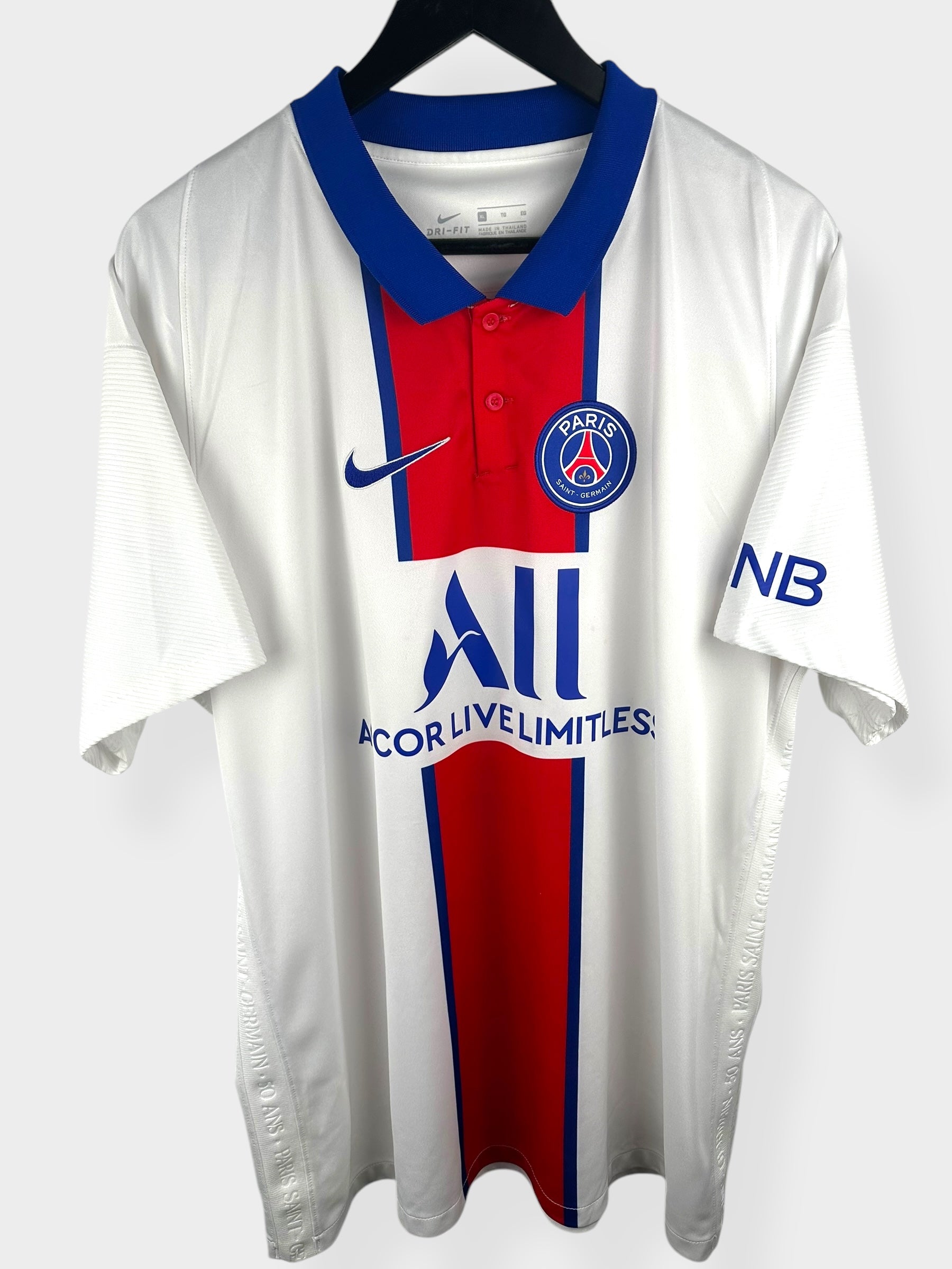 2020-21 PARIS-SAINT GERMAIN AWAY SHIRT MBAPPÉ #7 XL