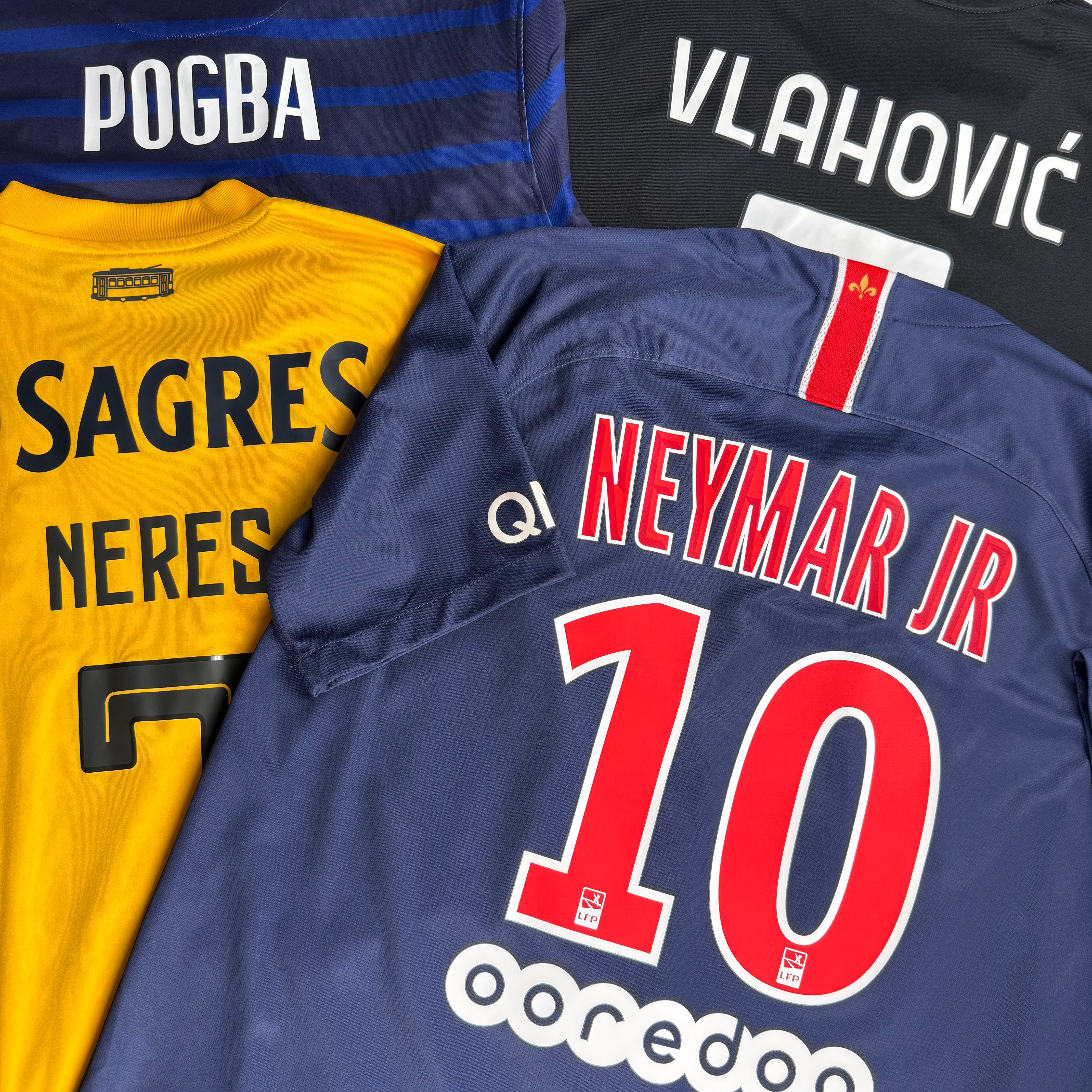 Authentic Football Club Mystery Box - Player Edition with surprise football merchandise and collectibles inside.