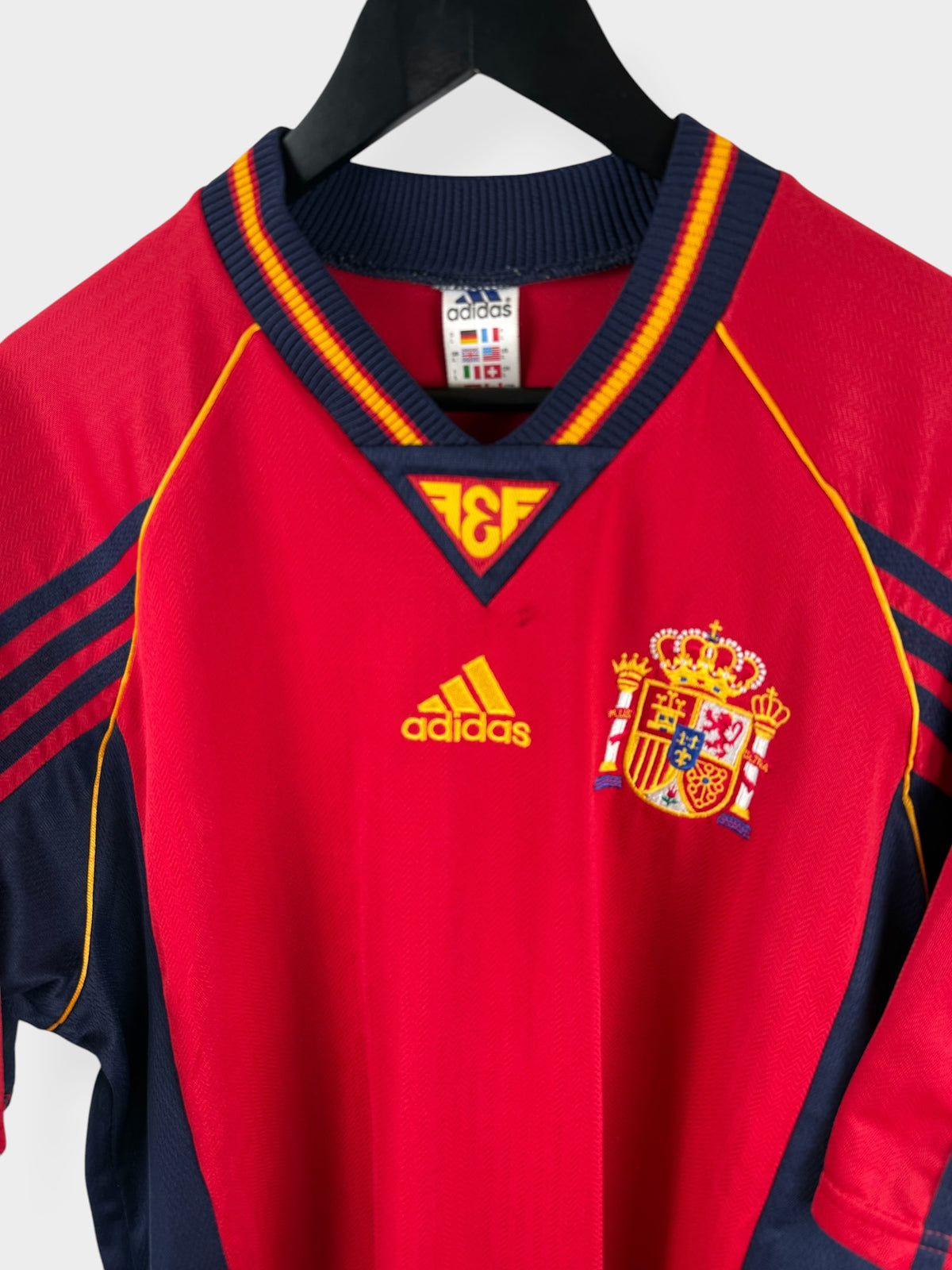 1998-99 SPAIN HOME SHIRT L