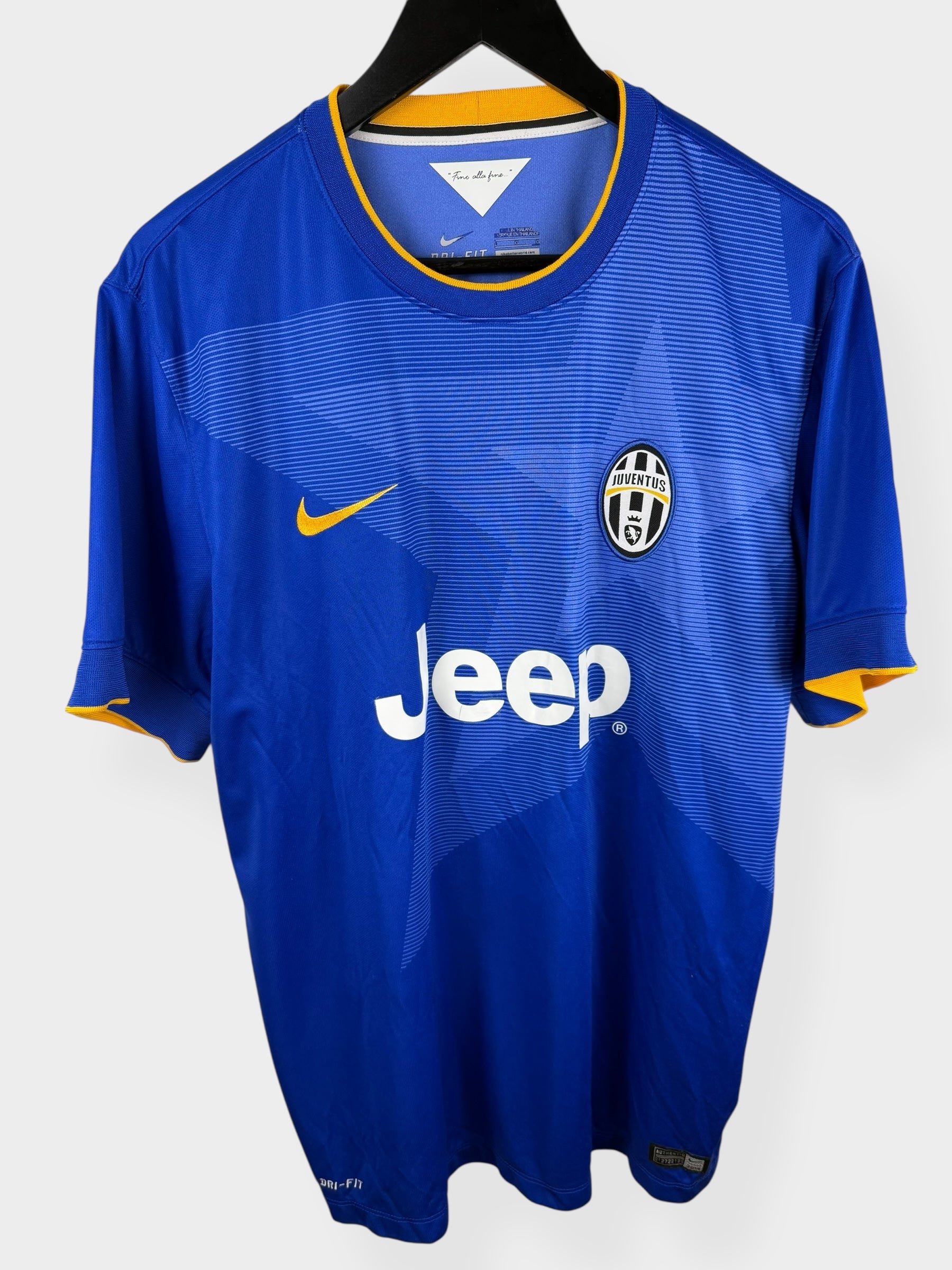 2014-15 JUVENTUS AWAY SHIRT TEVEZ #10 L - Authentic Football Club