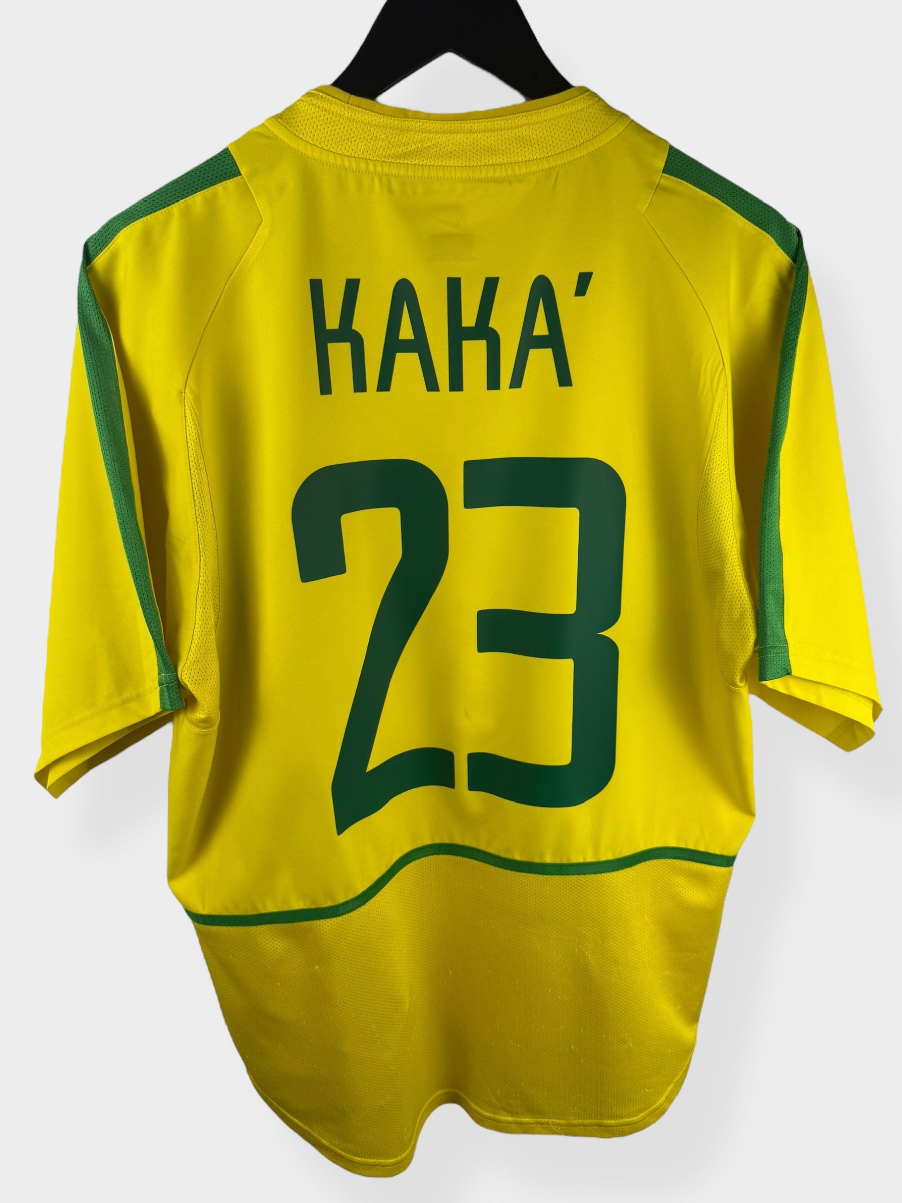 2002-04 BRAZIL HOME SHIRT KAKA #23 M