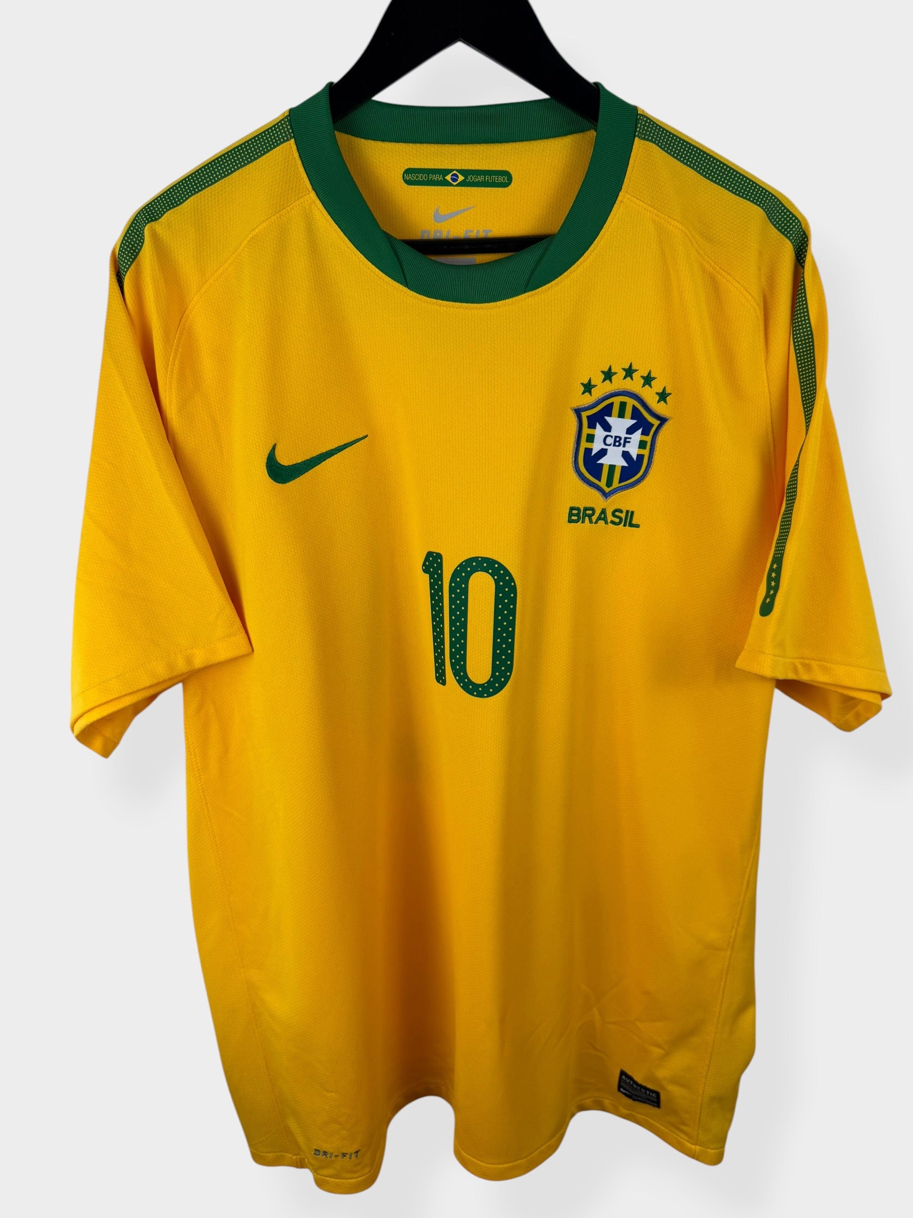 MAILLOT DOMICILE BRÉSIL 2010-11 KAKA #10 XL
