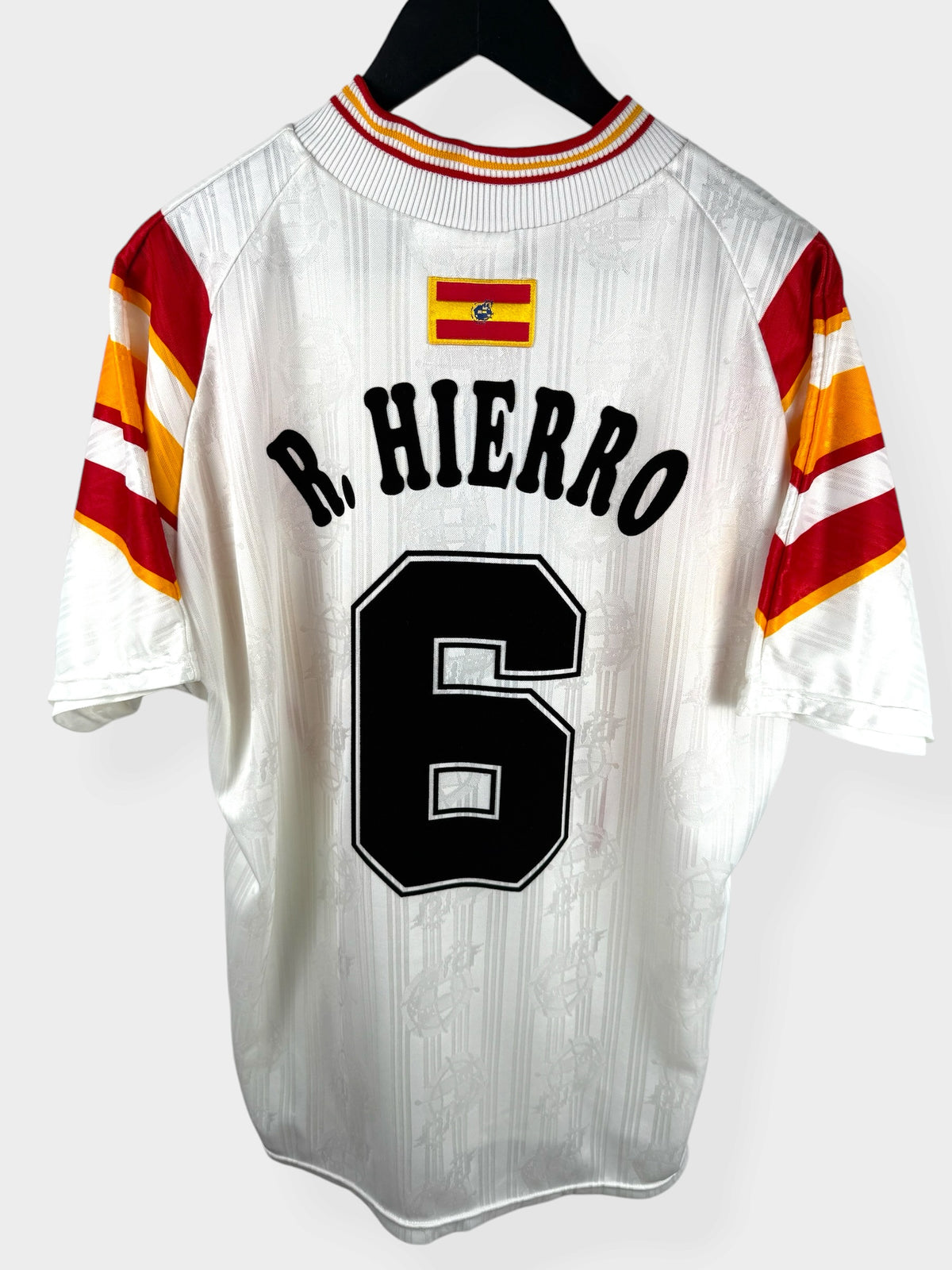 1996-98 SPAIN THIRD SHIRT HIERRO #6 L - Authentic Football Club