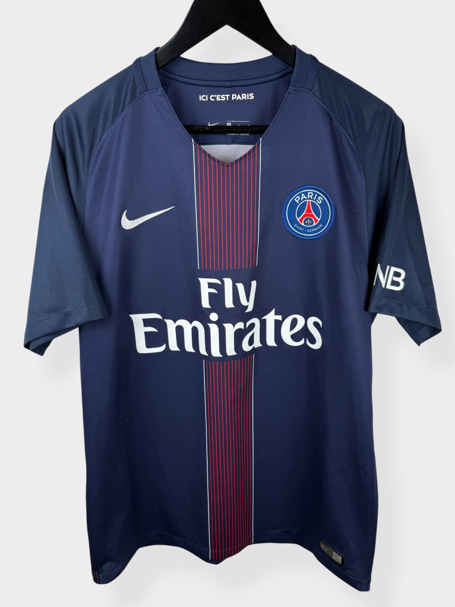 2016-17 PARIS SAINT-GERMAIN HOME SHIRT IBRAHIMOVIC #10 L