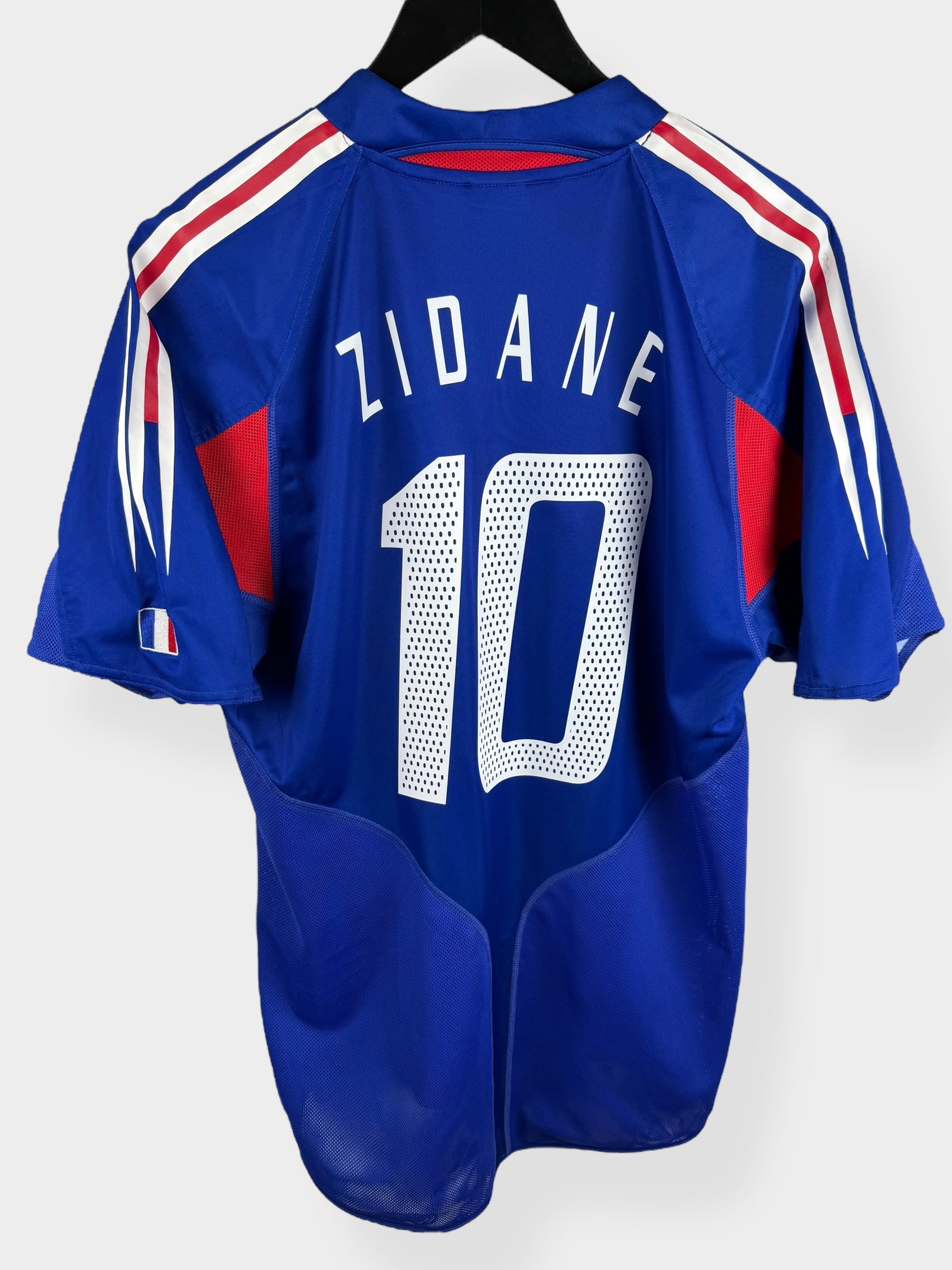 2004-05 FRANCE HOME SHIRT ZIDANE #10 M - Authentic Football Club