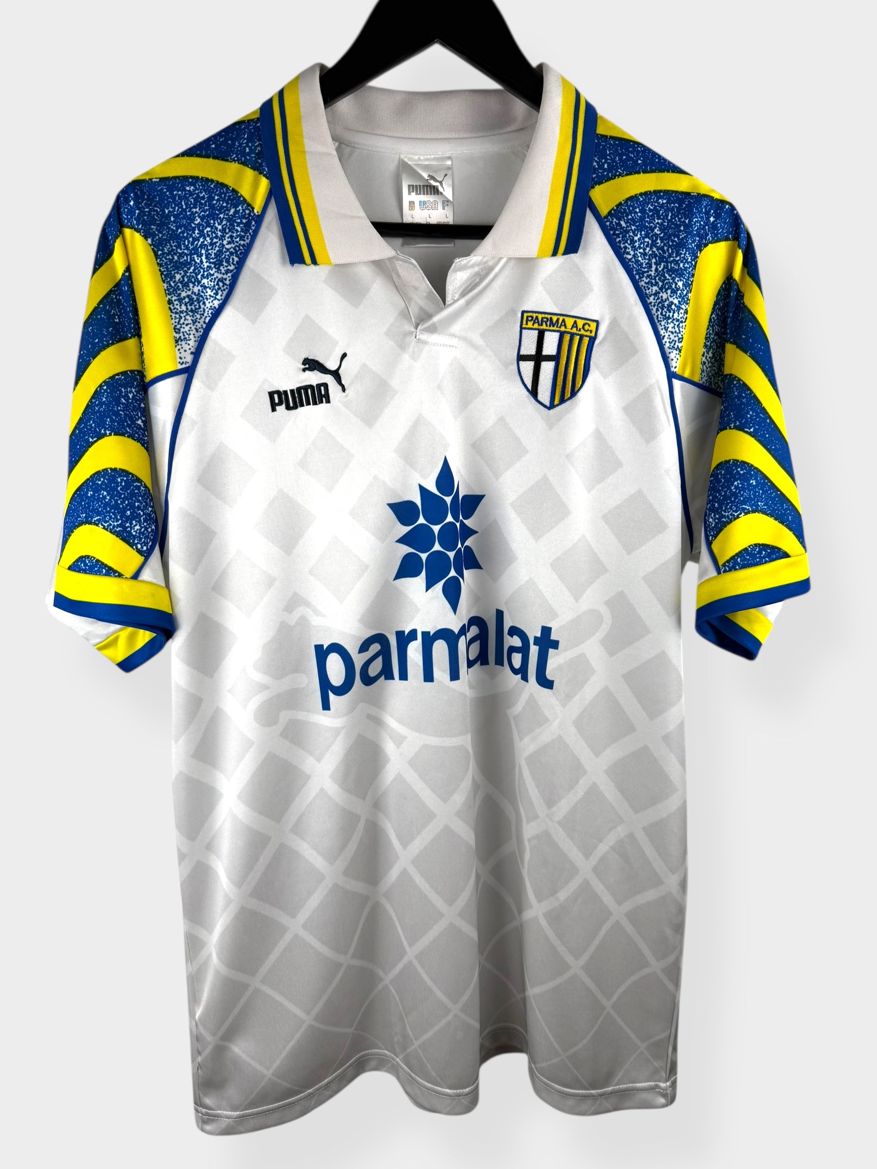 1995-97 PARMA AWAY SHIRT CRESPO #9 L