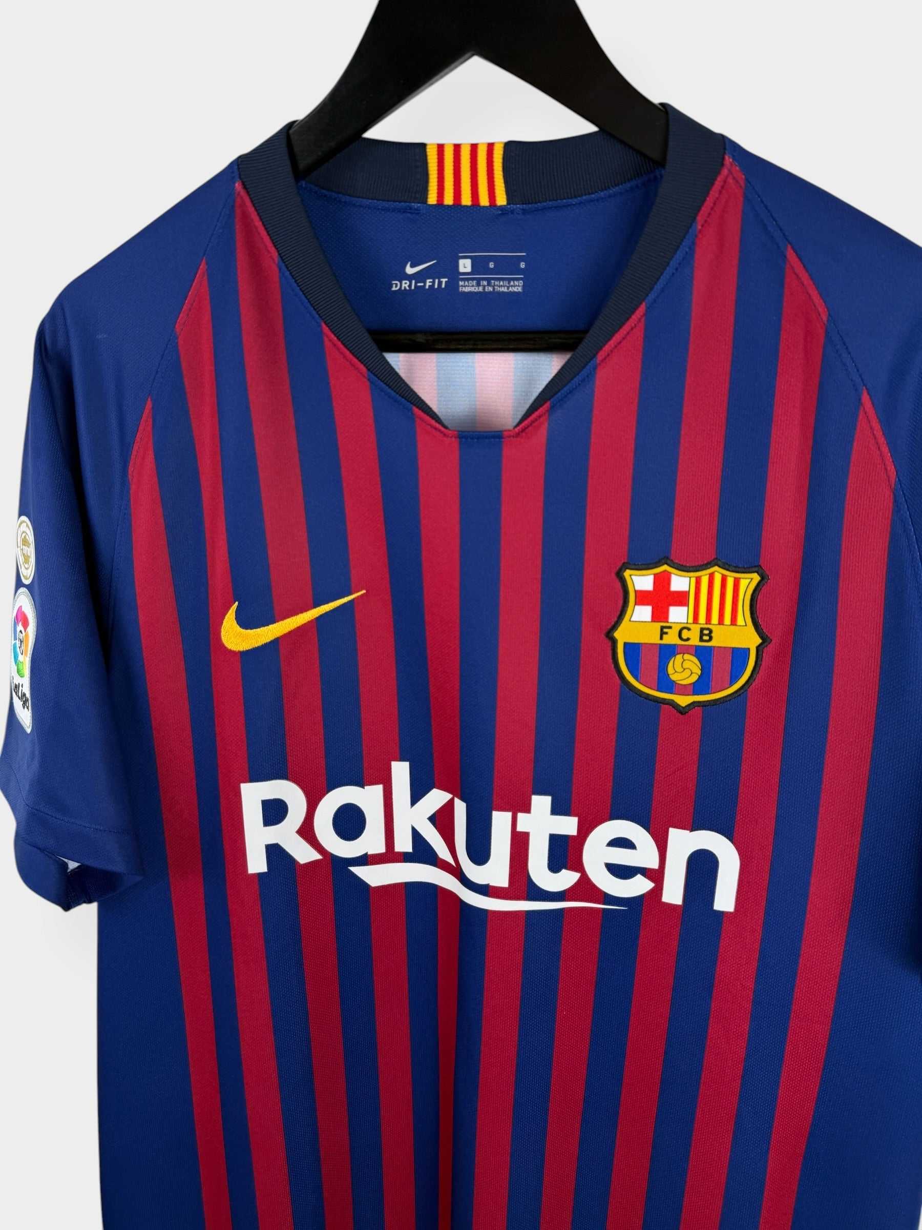 2018-19 BARCELONA HOME SHIRT MESSI #10 L